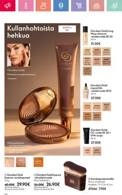  | Sivu: 66 | Tuotteet: CC cream, Aurinkopuuteri, Bronzer