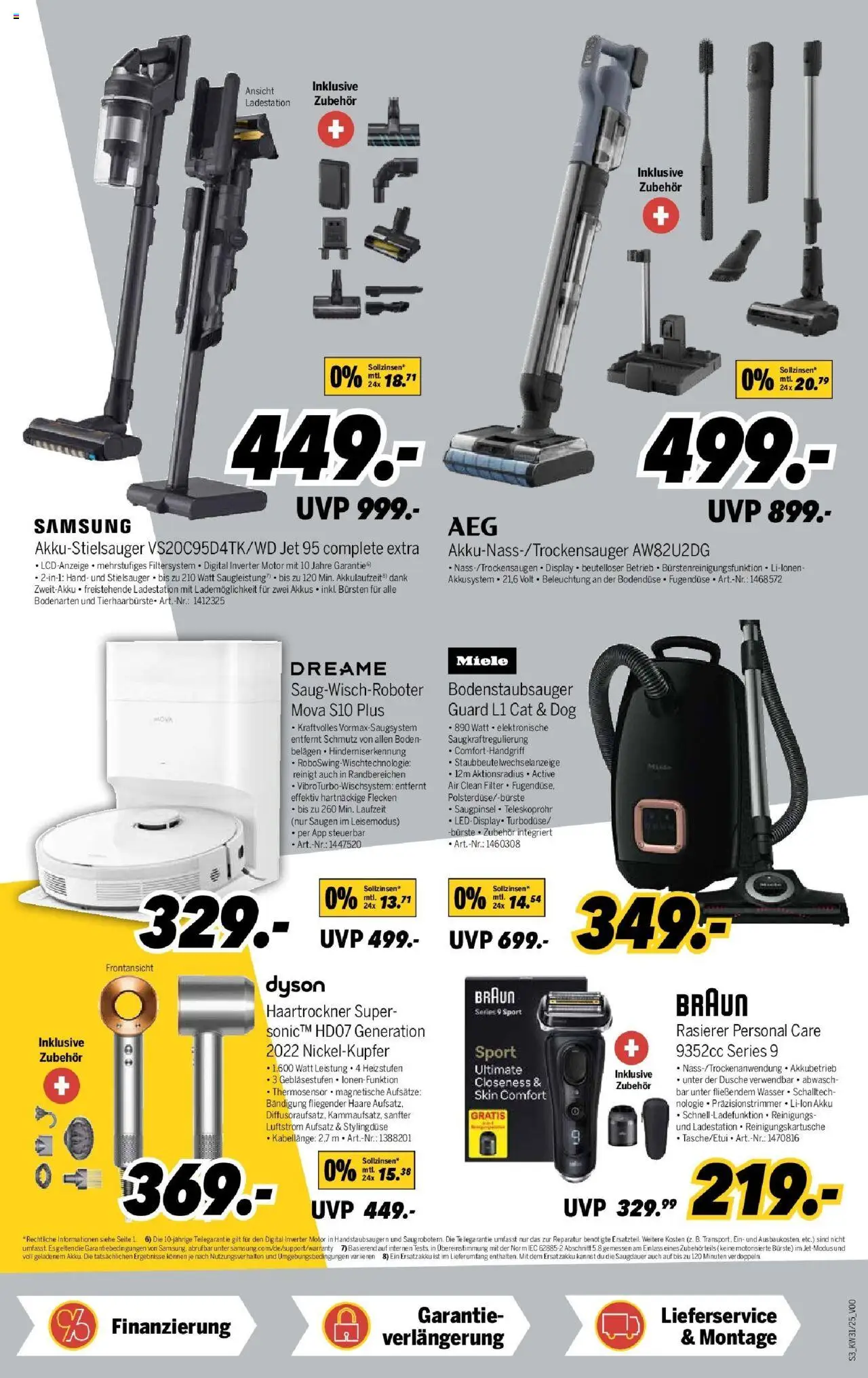 Medimax - MEDIMAX: Aktuelle Angebote - gültig ab dem 26.07.2025 | Seite: 3 | Produkte: Dyson, Dusche, Bürste, Wasser