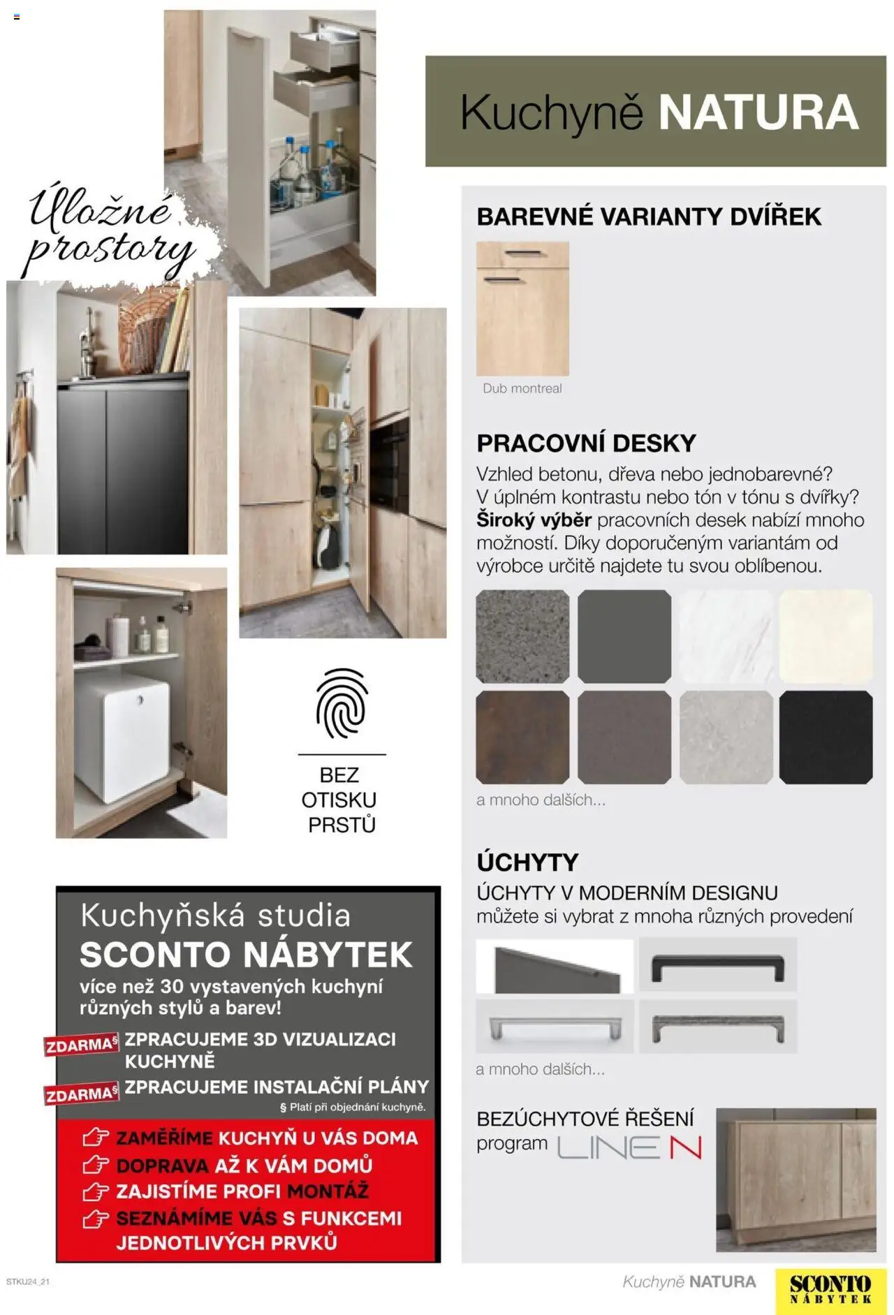 Sconto nábytek katalog - Kuchyně od 01.01.2025 | Strana: 21 | Produkty: Nábytek, Desky, Kuchyně