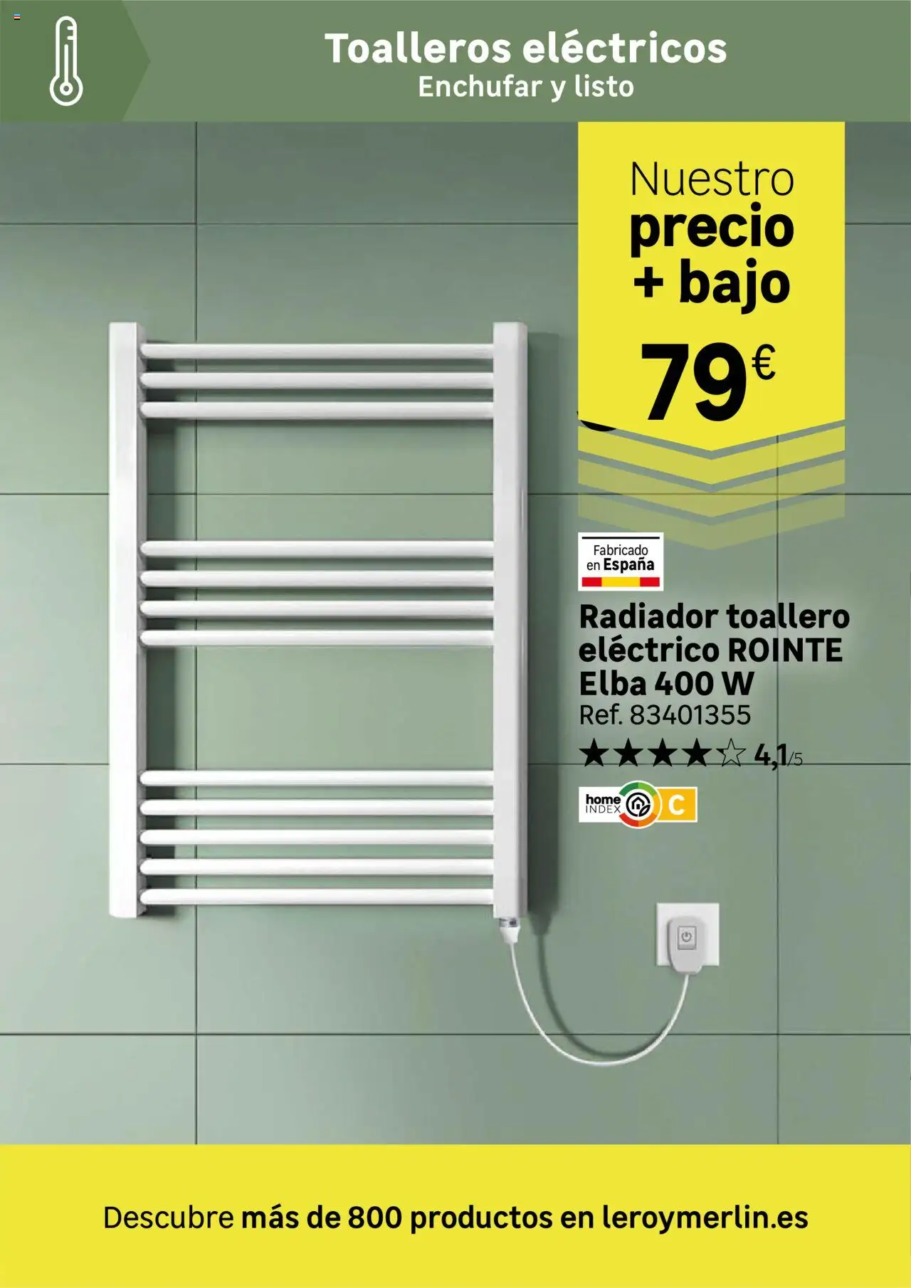 Leroy Merlin catálogo │ válido desde el 21.10.2025 | Página: 94 | Productos: Toallero, Radiador