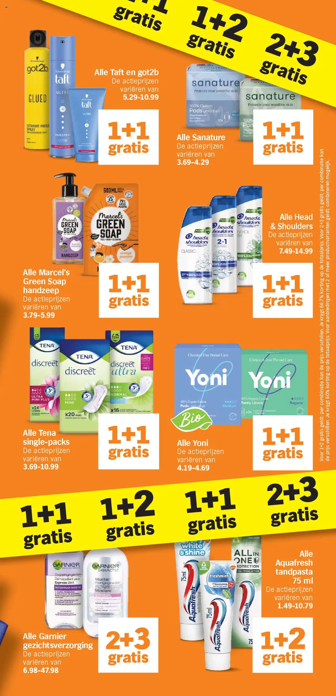  | Pagina: 35 | Producten: Tandpasta, Handzeep, Pads, Shampoo