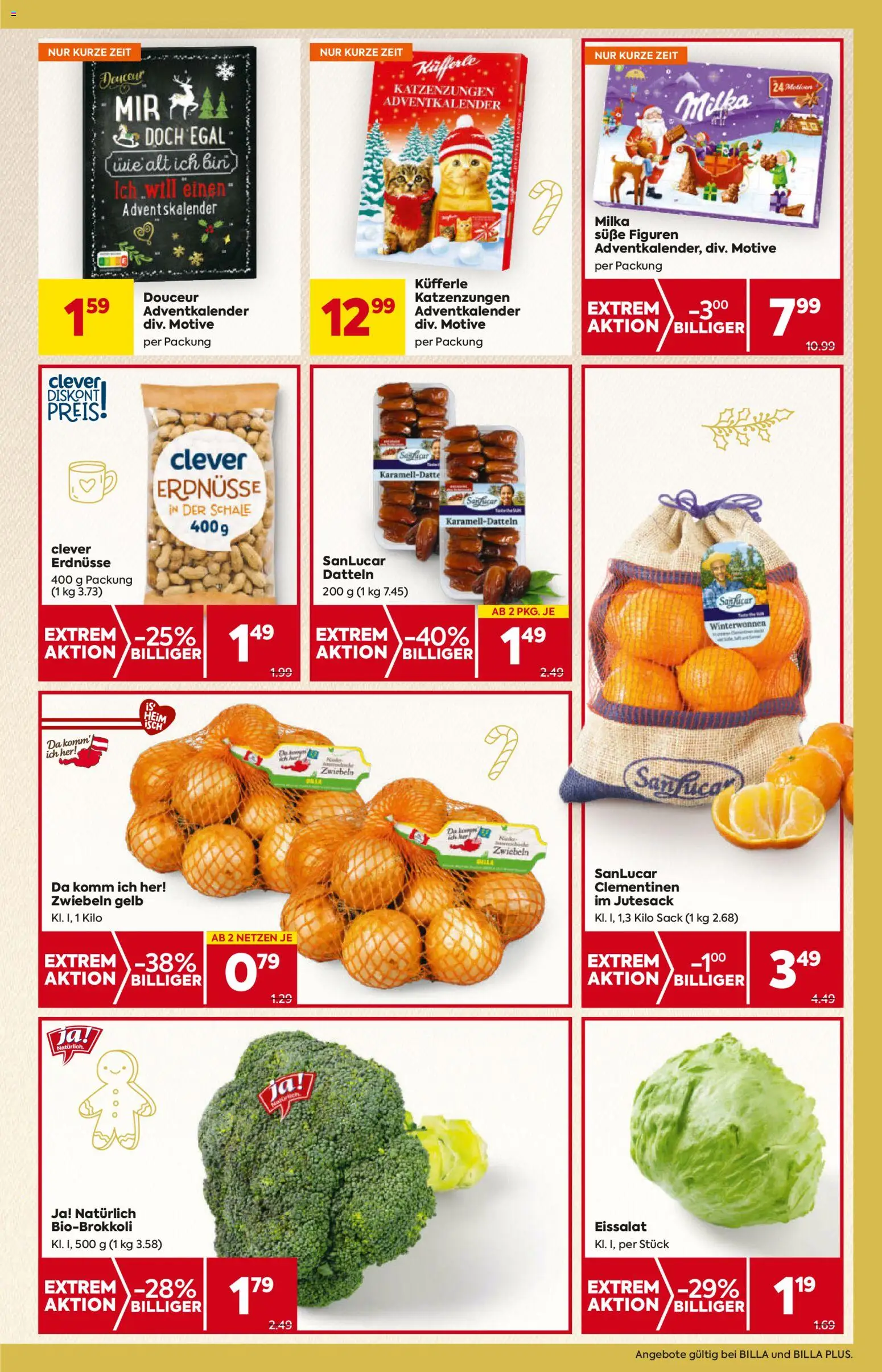 Billa Flugblatt - Tirol gültig ab 20.11.2025 | Seite: 9 | Produkte: Zwiebeln, Папионка