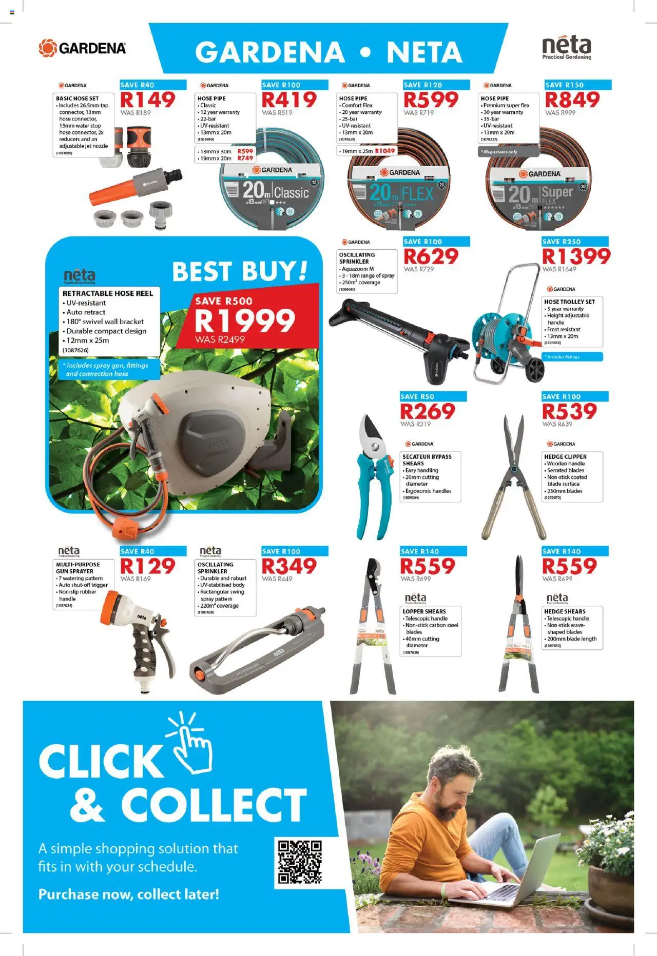 Chamberlain Spring Into Gardening │ valid from 04.08.2025 | Page: 8 | Products: Tap, Pipe, Water