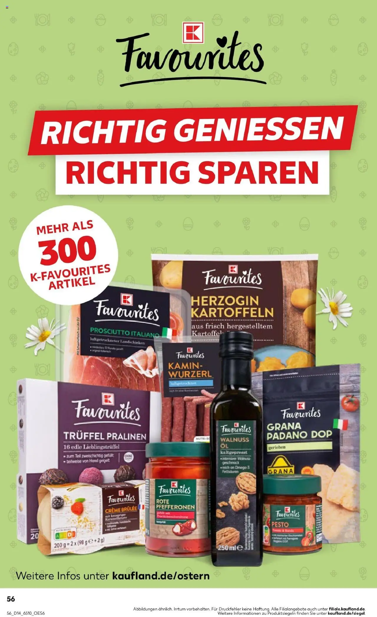 Kaufland - Nürnberg, Fürther Straße 187 - gültig ab dem 03.04.2025 | Seite: 56 | Produkte: Kamin, Creme, Creme brulee, Kartoffeln