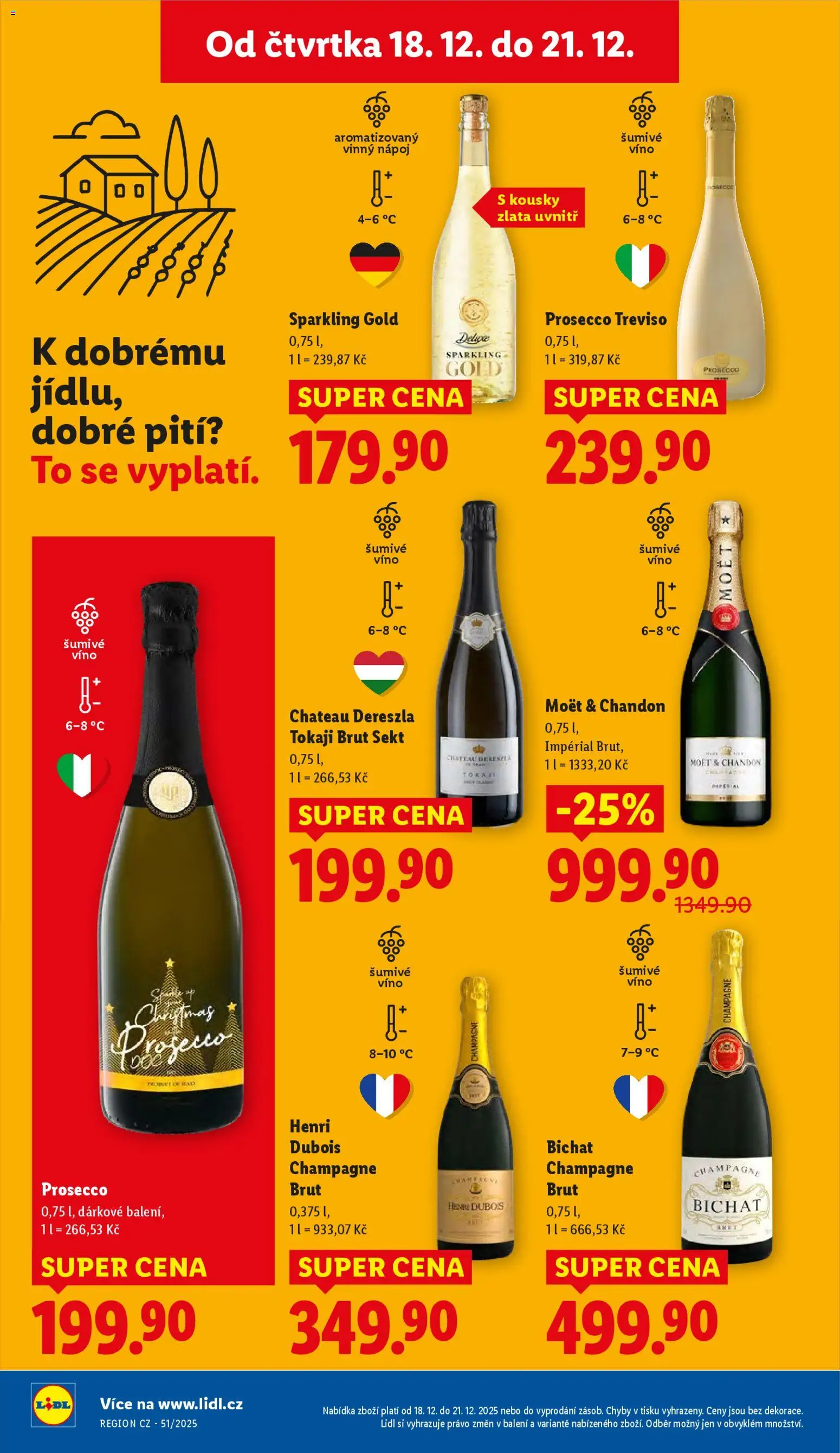 Lidl leták od 18.12.2025 | Strana: 28 | Produkty: Prosecco, Prosecco Treviso, Deluxe, Champagne