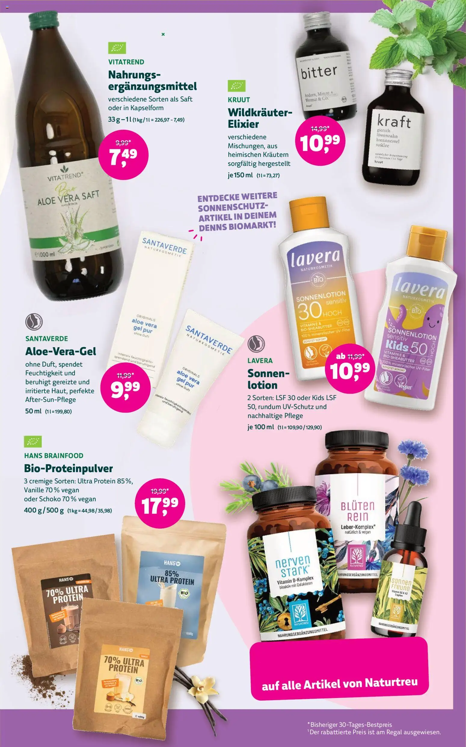 Denns BioMarkt Angebote gültig ab 22.04.2026 | Seite: 17 | Produkte: Regal, Duft, Saft