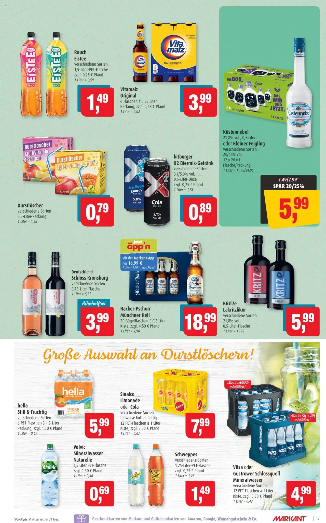 Markant Prospekt 	 - gültig ab dem 04.08.2025 | Seite: 13