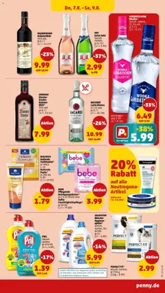 Penny - Mecklenburg-Vorpommern - gültig ab dem 04.08.2025 | Seite: 39 | Produkte: Likör, Reinigungstücher, Pril, Wodka