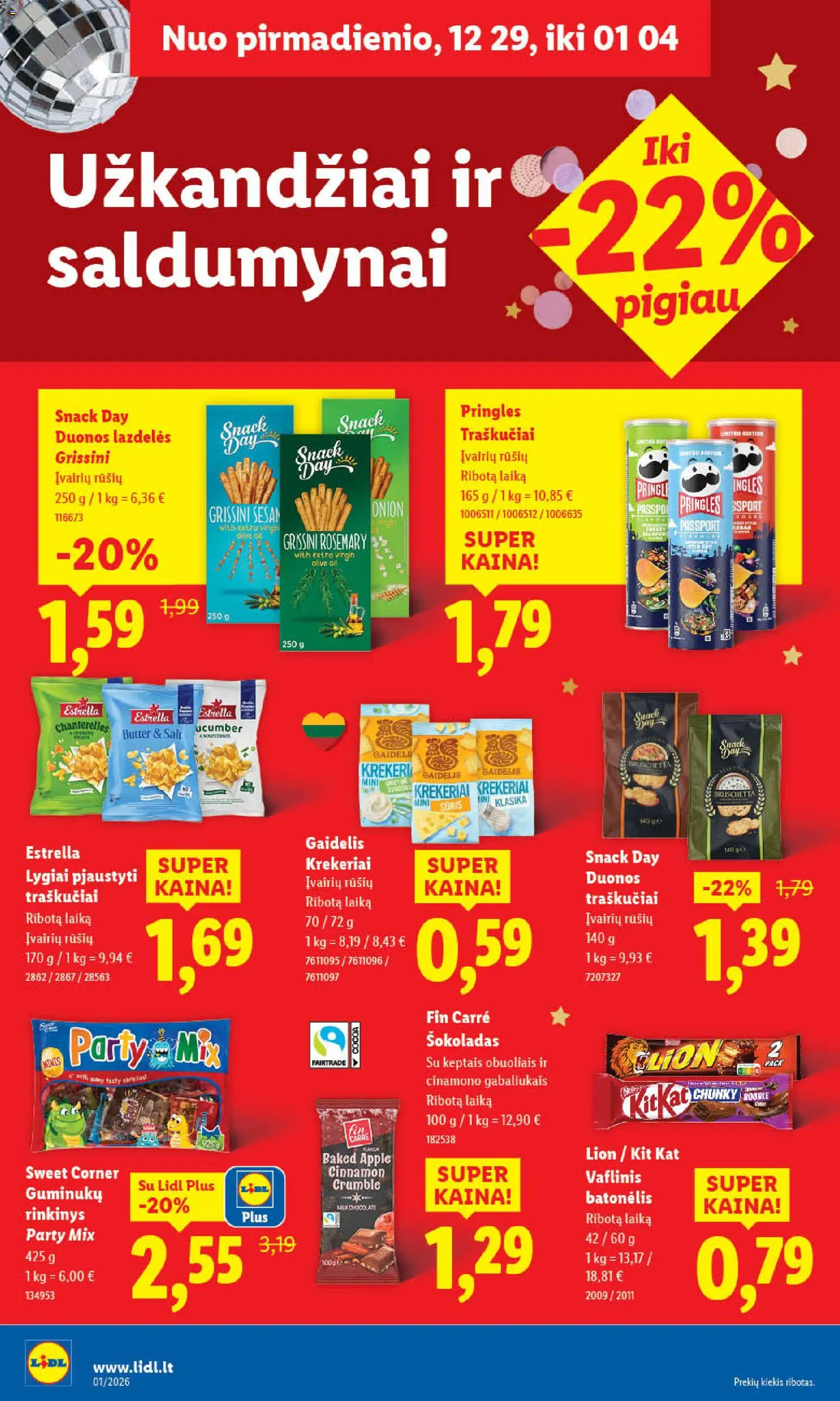 LIDL akcijos nuo 29.12.2025 | Puslapis: 28