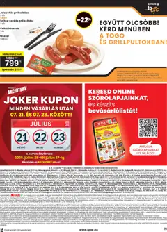 Spar akciós ujság - amely érvényes a következő dátumtól: 17.07.2025 | Oldal: 19
