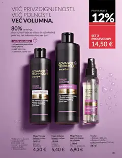 Avon katalog akcije – veljaven od 01.10.2025 | Stran: 181 | Izdelki: Sampon, Balzam za lase
