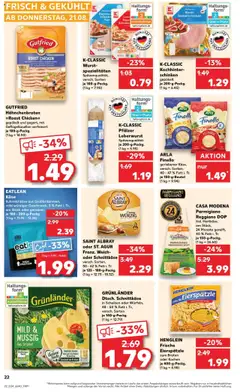 Kaufland Prospekt 	 - gültig ab dem 21.08.2025 | Seite: 22