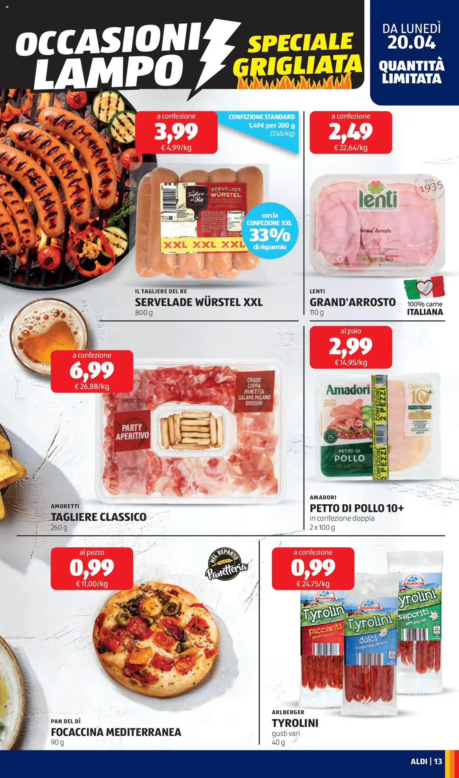 Volantino Aldi del 20.04.2026 | Pagina: 13