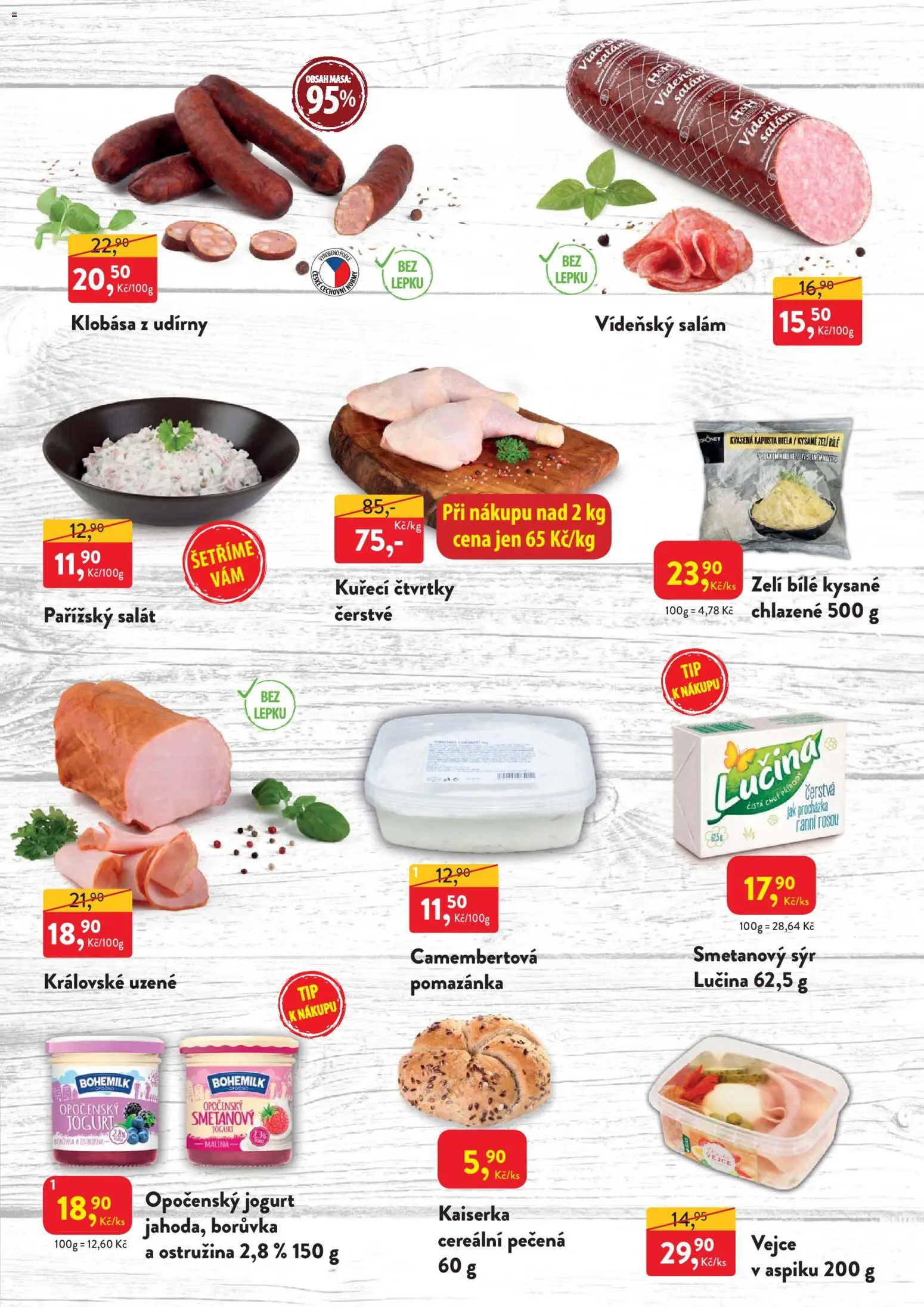 MP Krásno leták od 05.01.2026 | Strana: 3 | Produkty: Jogurt, Vejce, Kuřecí čtvrtky, Pomazánka