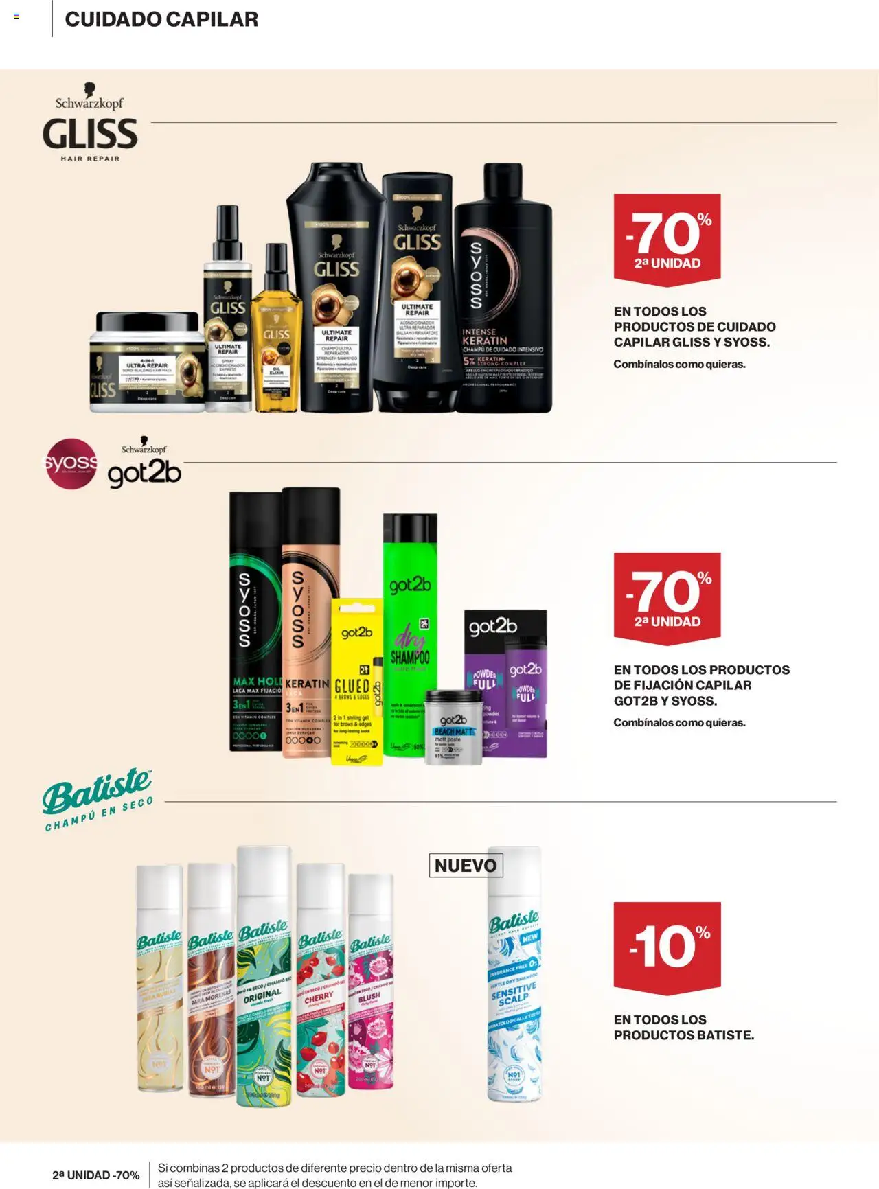 Hipercor catálogo │ válido desde el 19.06.2025 | Página: 10 | Productos: Champú, Acondicionador