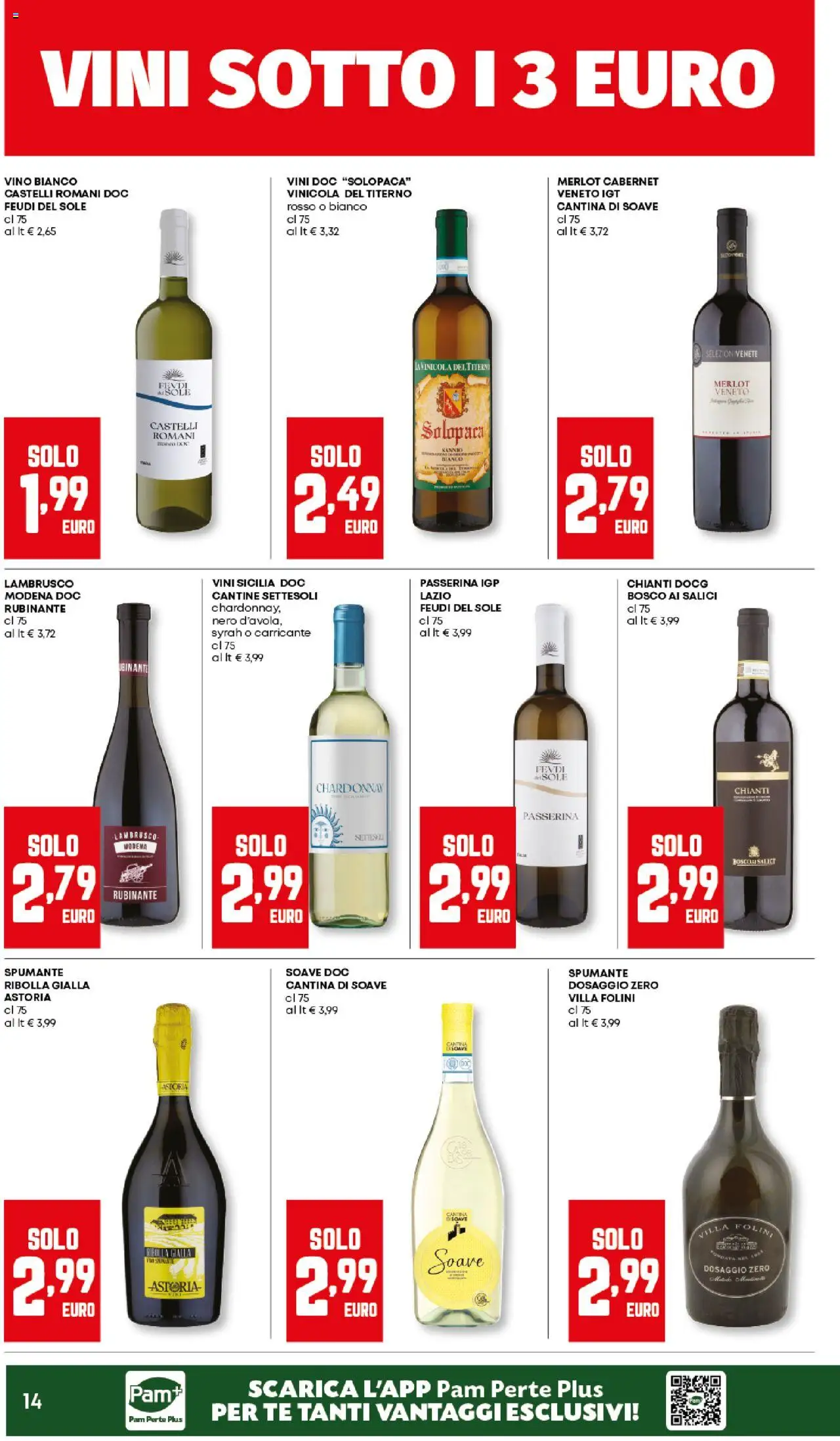 Volantino Panorama del 09.10.2025 | Pagina: 14 | Prodotti: Tè, Vino, Spumante, Vino bianco