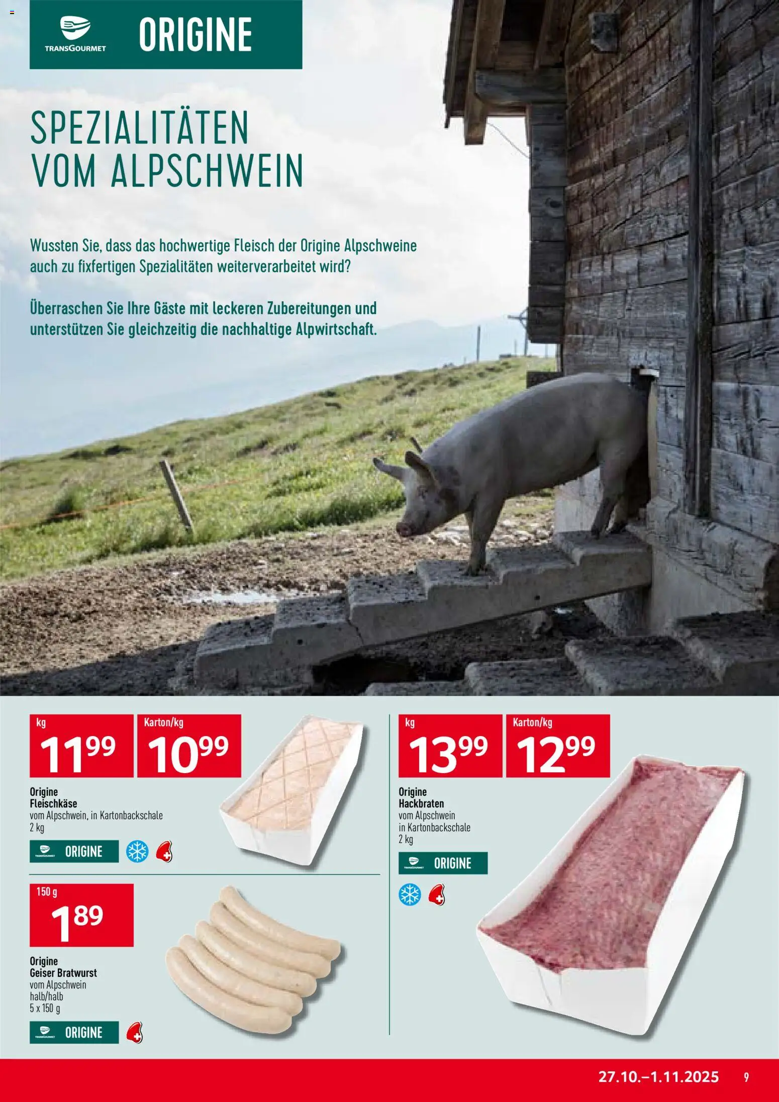 Prodega Aktionen – gültig ab 27.10.2025 | Seite: 9