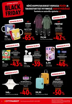 K-Citymarket-mainoslehti voimassa 17.11.2025 alkaen | Sivu: 4 | Tuotteet: Valonlähde, Muki