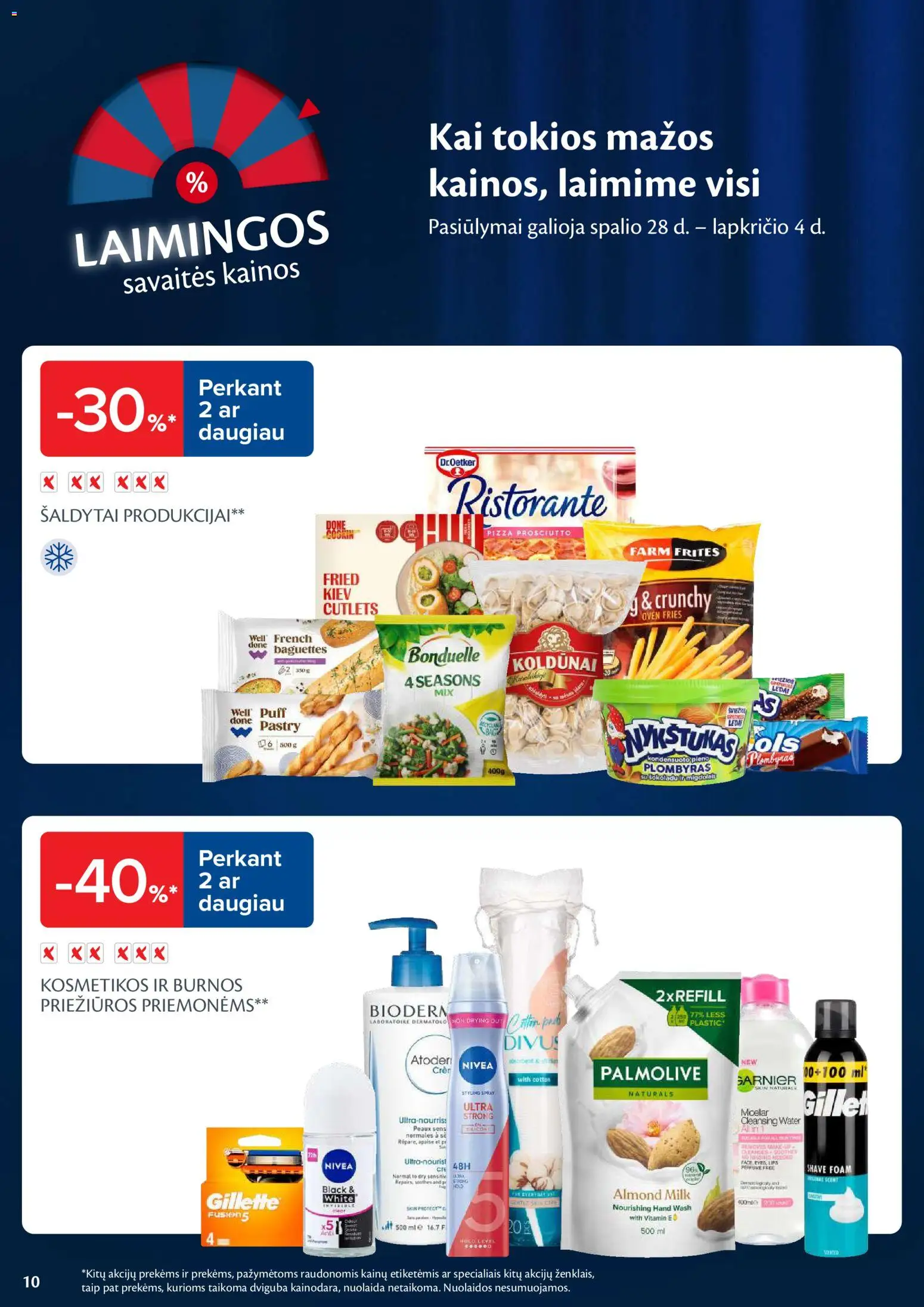 MAXIMA akcijos nuo 28.10.2025 | Puslapis: 10 | Prekių: Plombyras