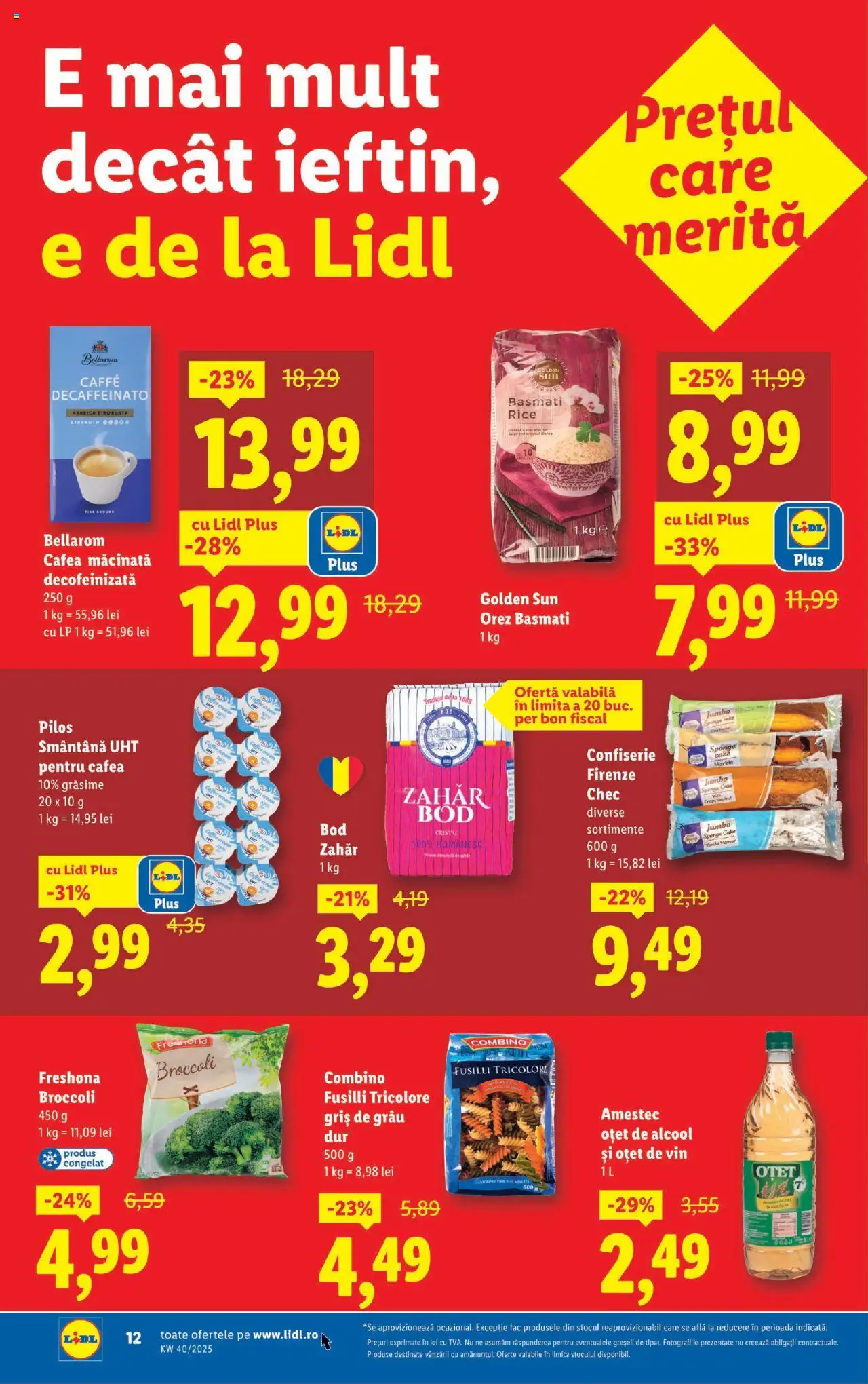 Noul catalog Lidl – valabil de la 29.09.2025 | Pagină: 12 | Produse: Toplar, Body, Vin, Smântână