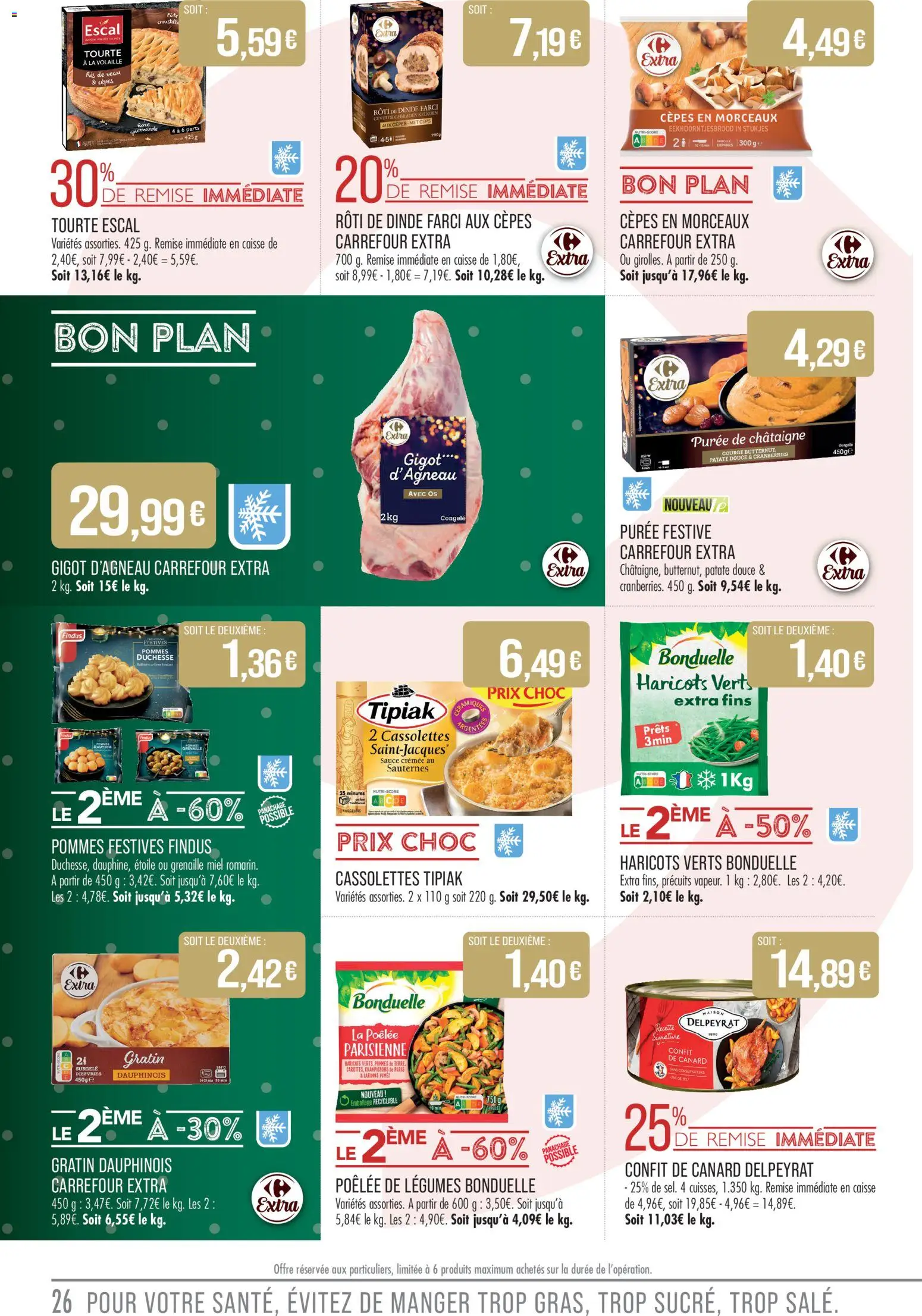 {H1} | Page: 26 | Produits: Ris de veau, Gigot d'agneau, Volaille, Miel