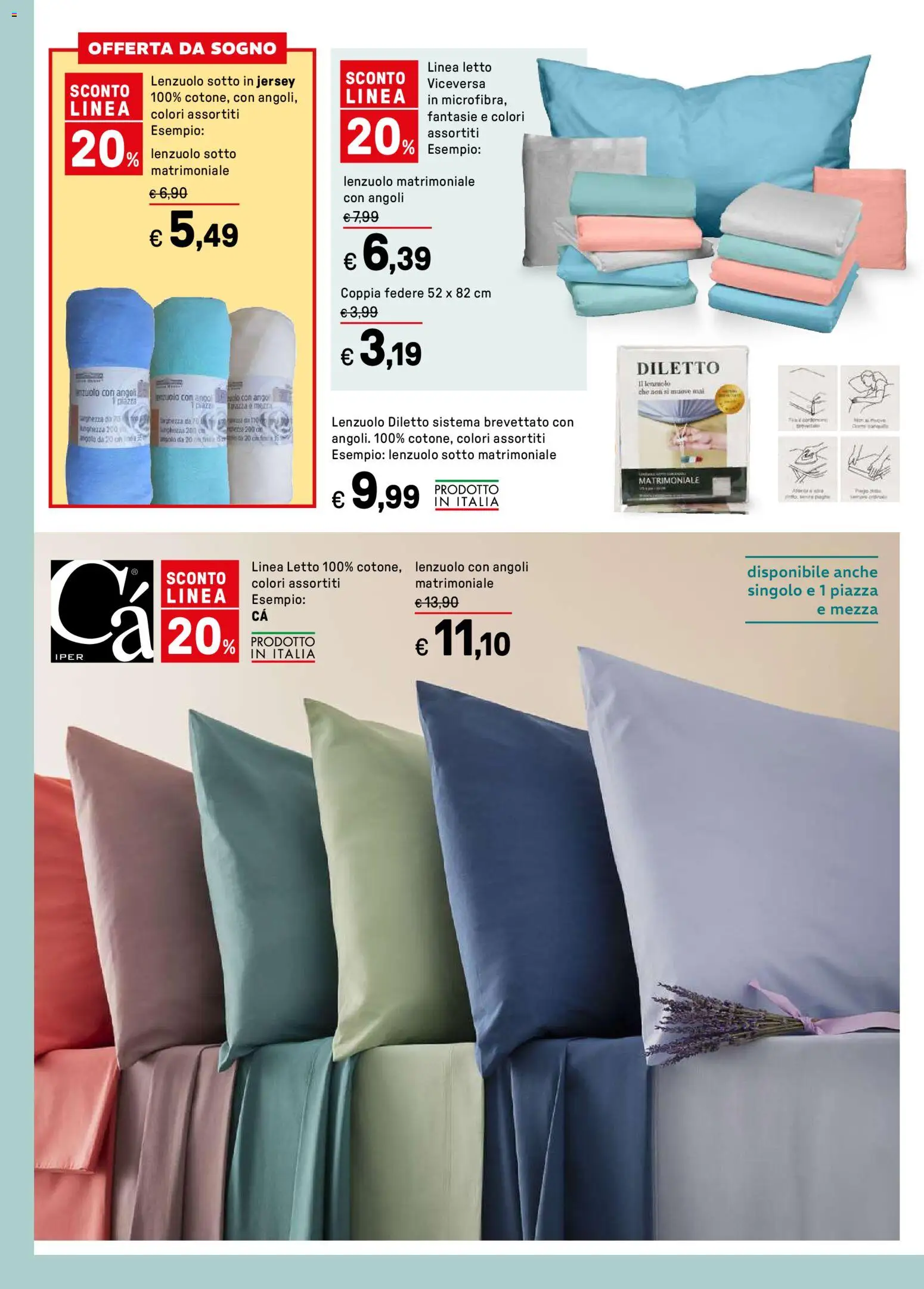 Volantino Iper del 27.12.2025 | Pagina: 3 | Prodotti: Letto