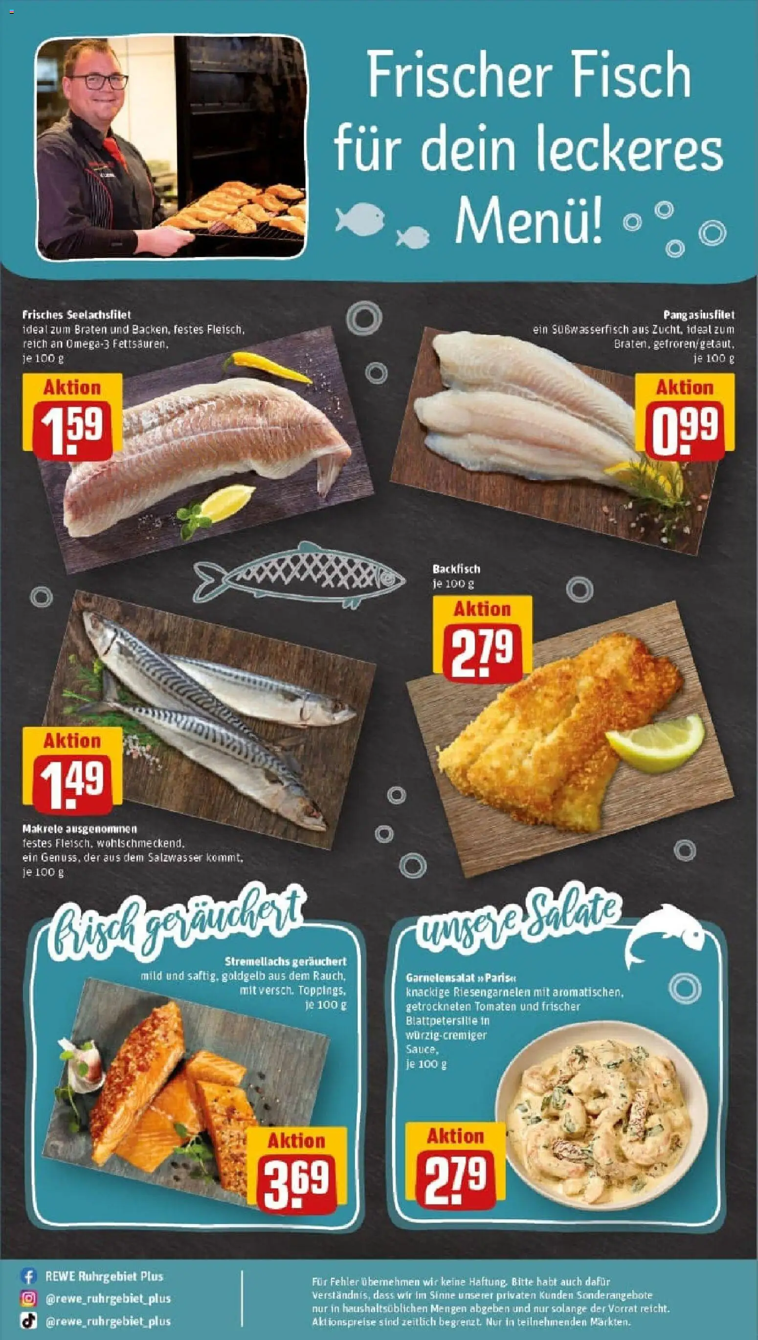 Rewe prospekt Schloß Holte-Stukenbrock	 – gültig ab 26.10.2025 | Seite: 34 | Produkte: Tomaten, Fisch