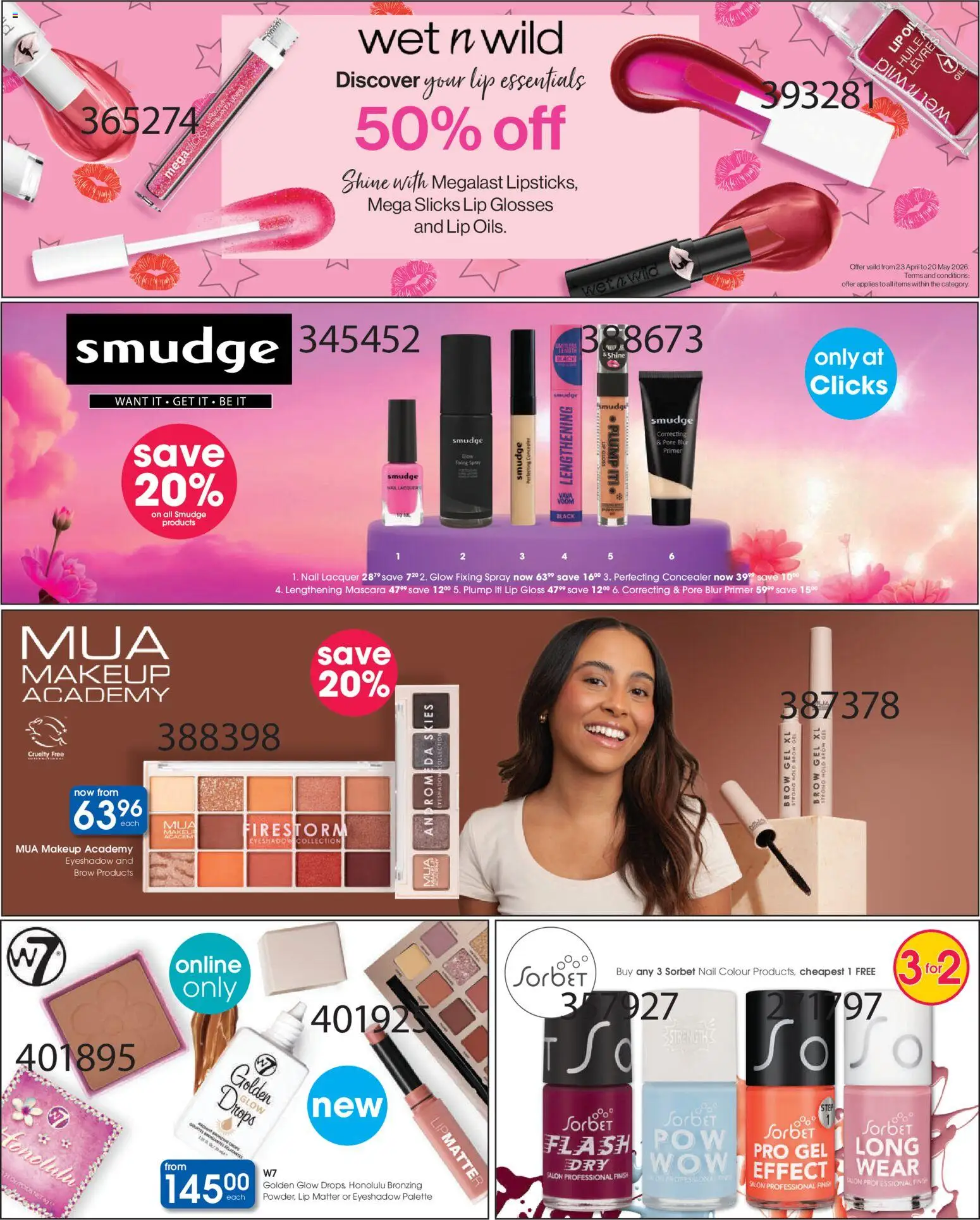 Clicks Specials | 23/04/2026 | How to get a limited discount? Save today! | South Africa