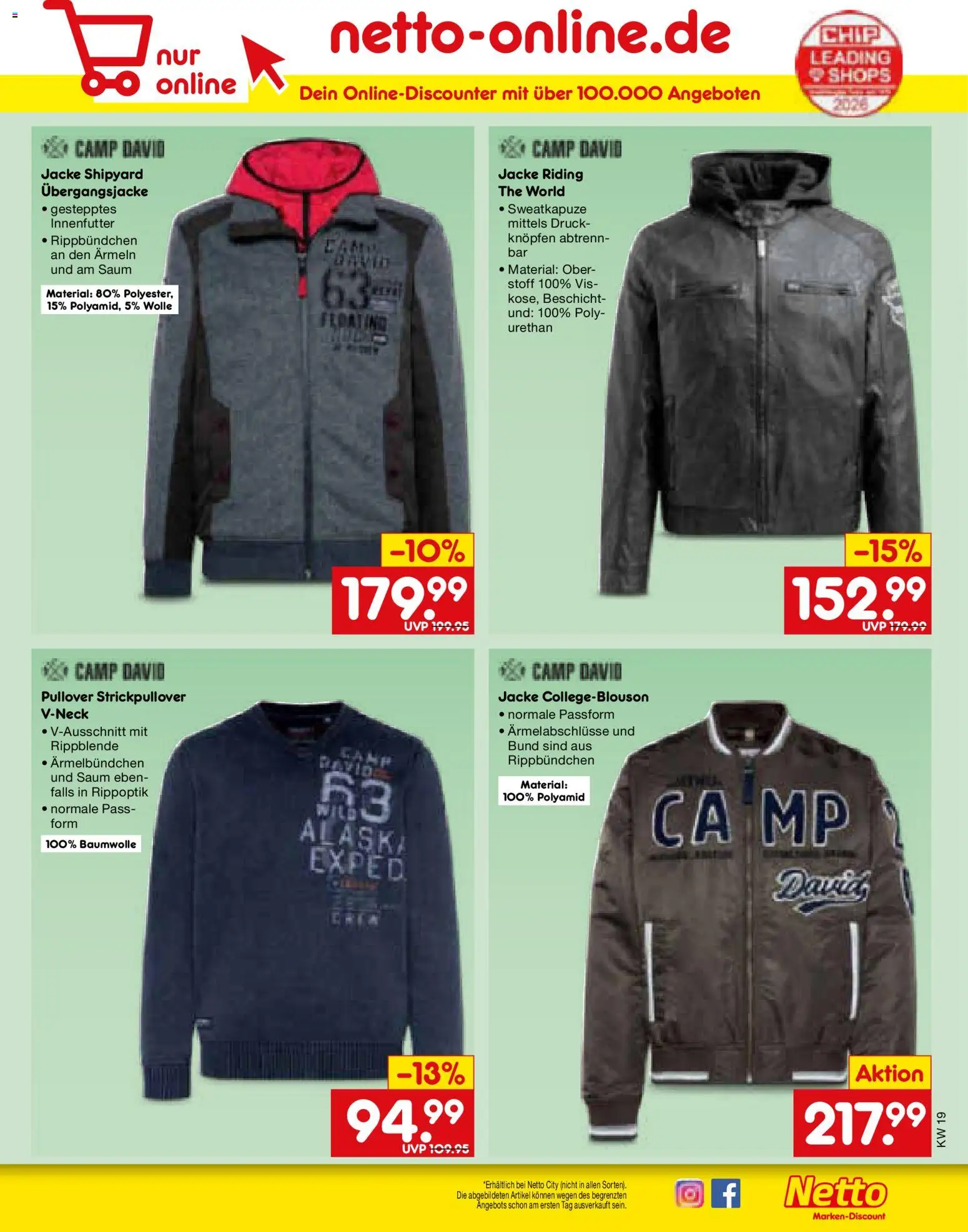 Netto Marken-Discount Prospekt 	 – gültig ab 04.05.2026 | Seite: 31 | Produkte: Pullover, Jacke