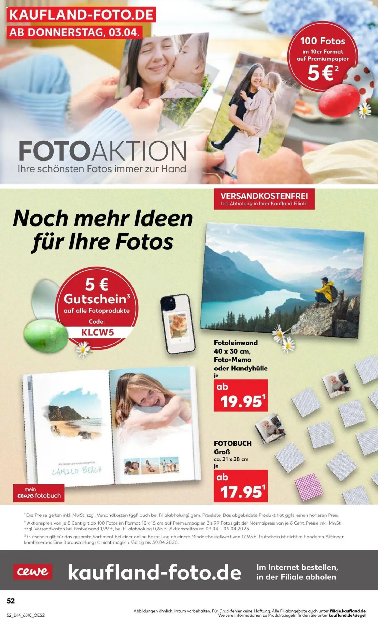 Kaufland - Moers-Hochstraß, Römerstraße 570 - gültig ab dem 03.04.2025 | Seite: 52
