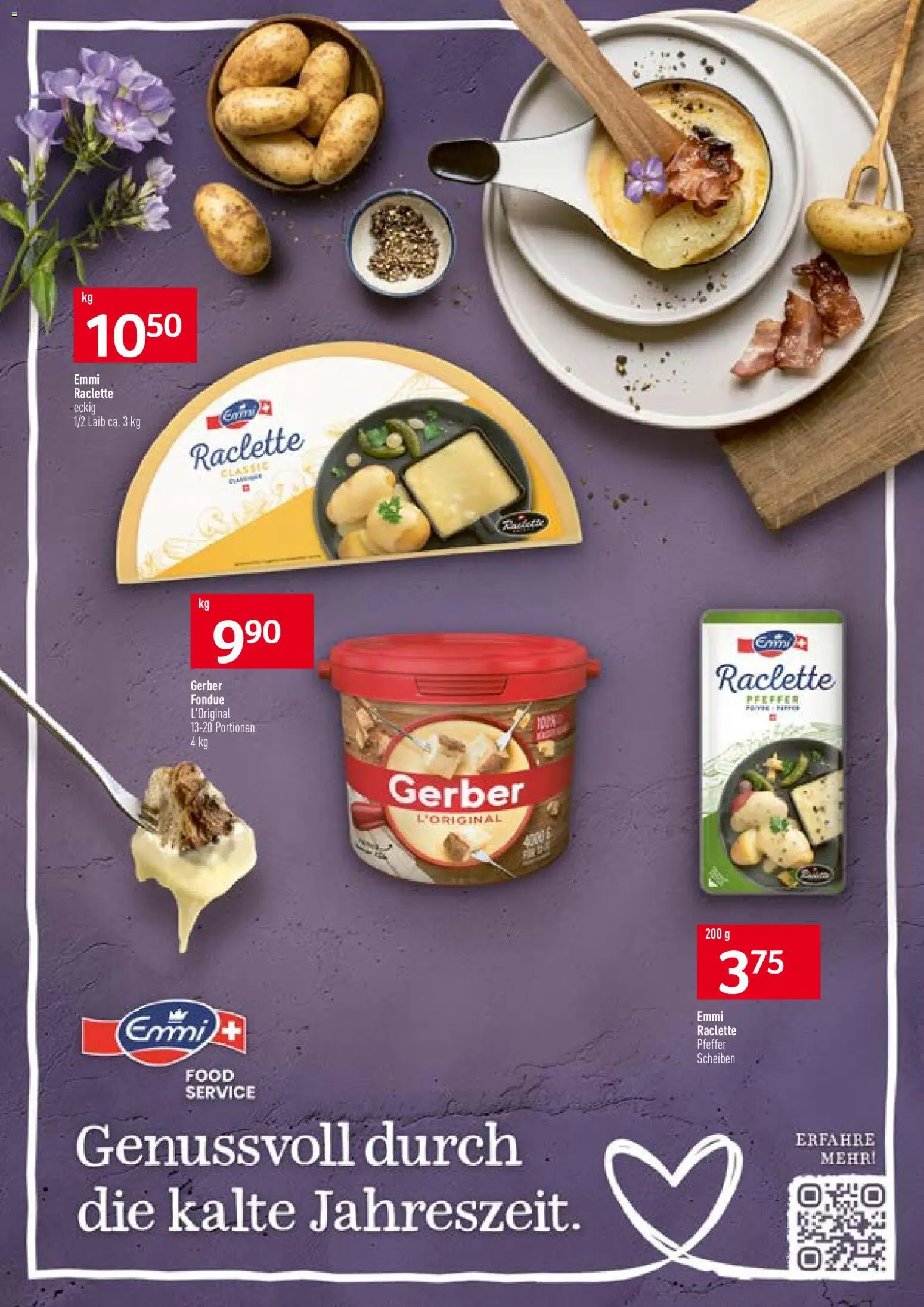 Prodega Aktionen – gültig ab 03.11.2025 | Seite: 17 | Produkte: Pfeffer, Raclette, Fondue