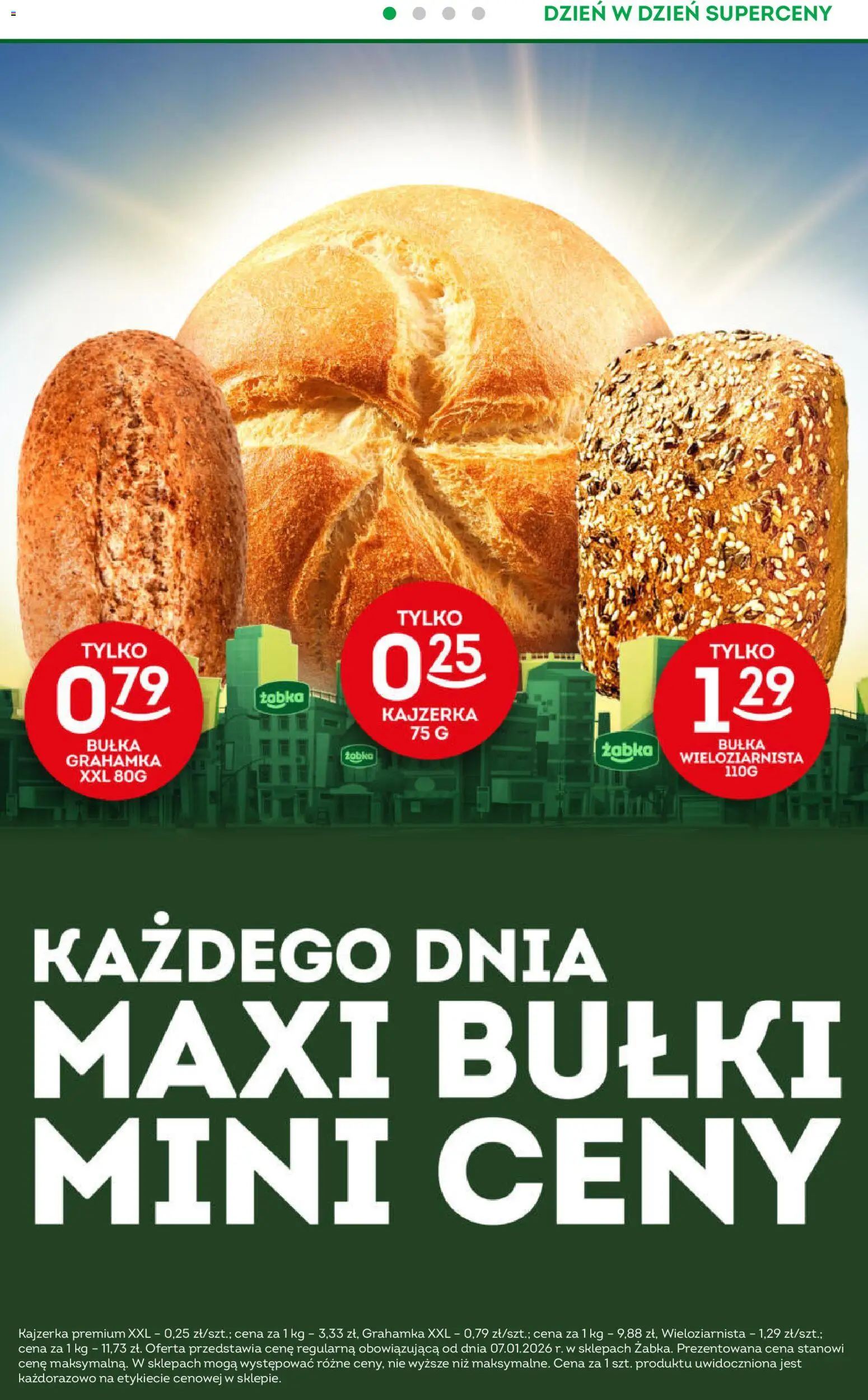 Żabka gazetka od 08.04.2026 | Strona: 2 | Produkty: Bułka