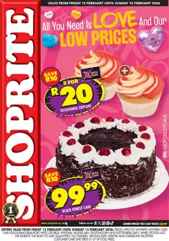 Shoprite specials catalogue – valid from 13.02.2026