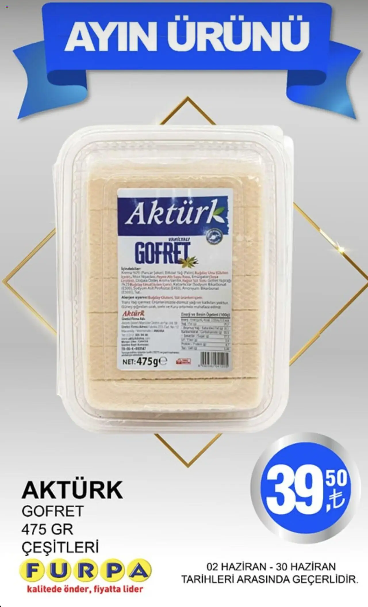 Furpa Ayın Ürünleri - 02.06.2025 tarihinden itibaren geçerlidir | Sayfa: 5 | Ürünler: Gofret