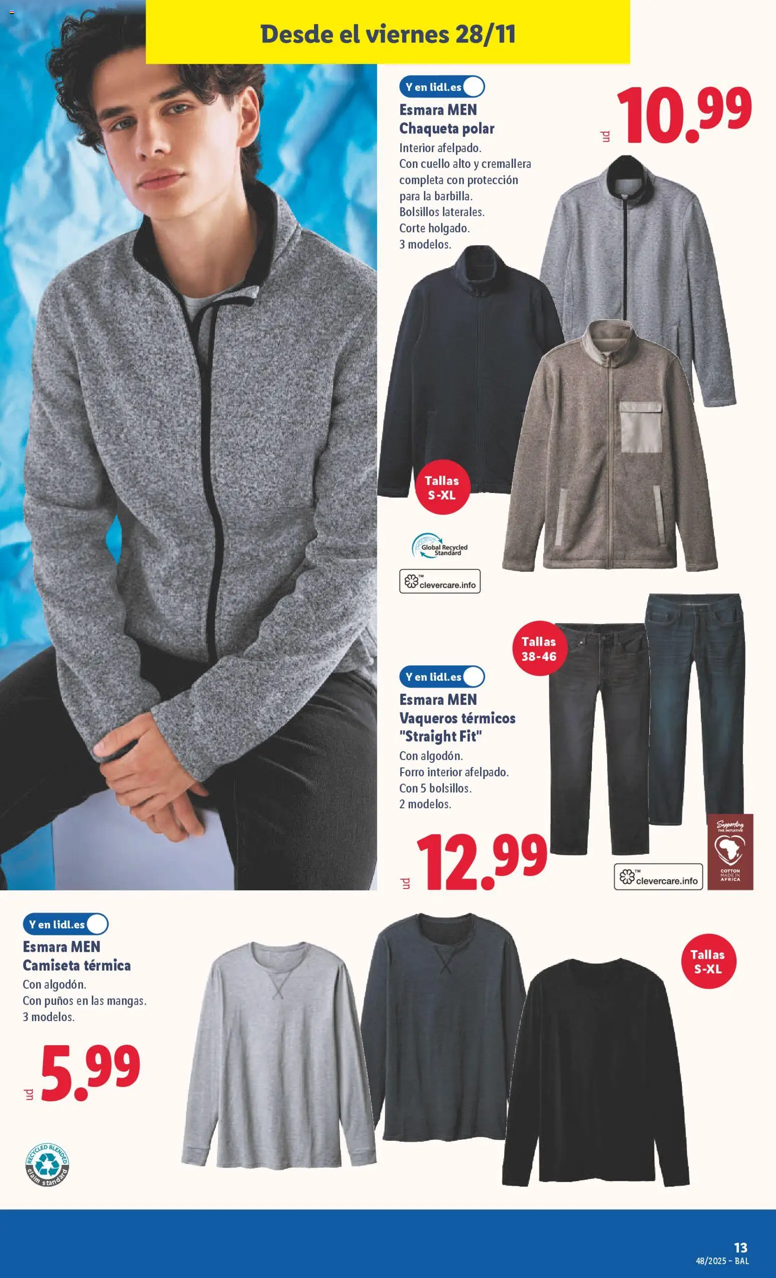Lidl - Black Friday │ válido desde el 24.11.2025 | Página: 25 | Productos: Chaqueta