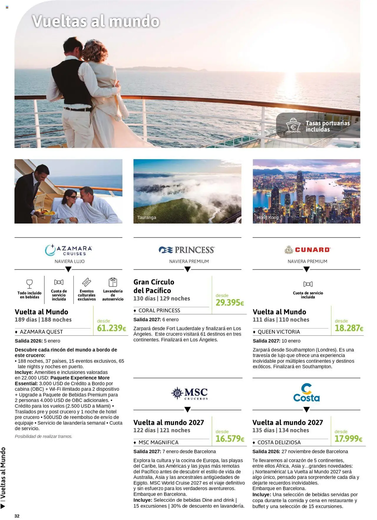 Viajes El Corte Inglés - Crucero Fantástico │ válido desde el 16.09.2025 | Página: 32 | Productos: Té, Cocina