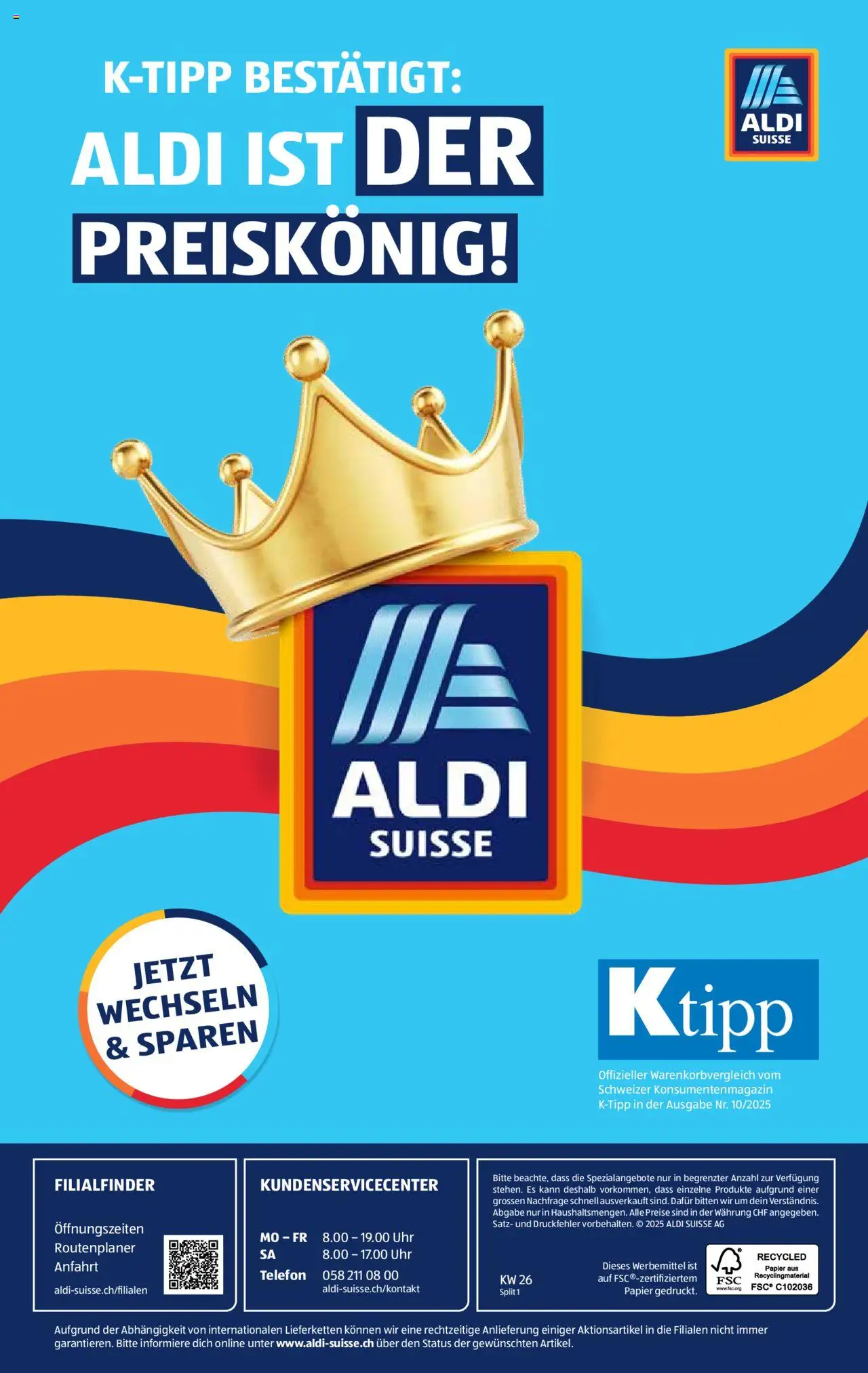 Aldi Aktionen ab 26.06.2025 | Seite: 1 | Produkte: Telefon, Uhr