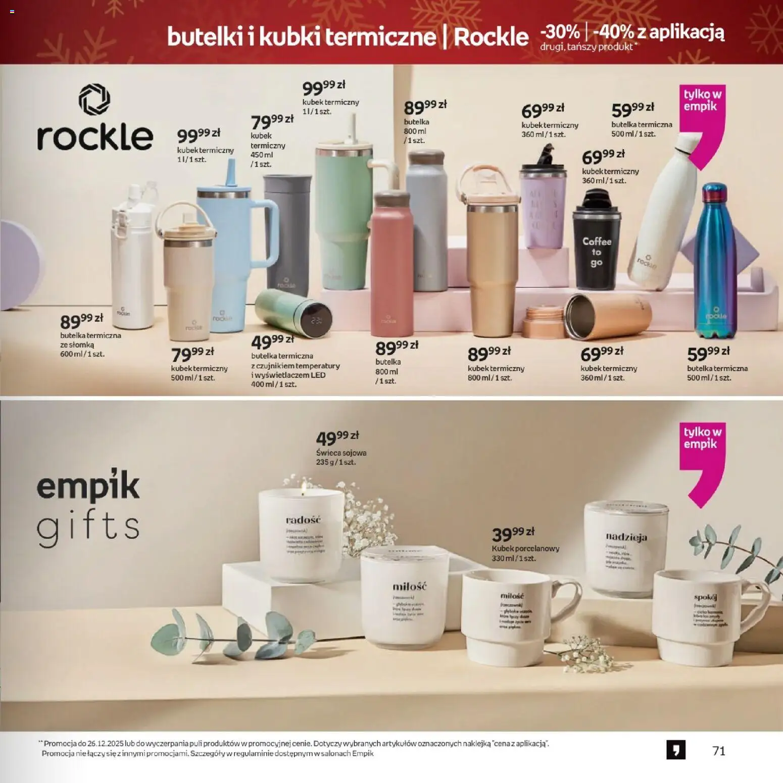 Empik promocje - Witaj w klubie znajdujących trafione prezenty dla każdego od 10.12.2025 | Strona: 71