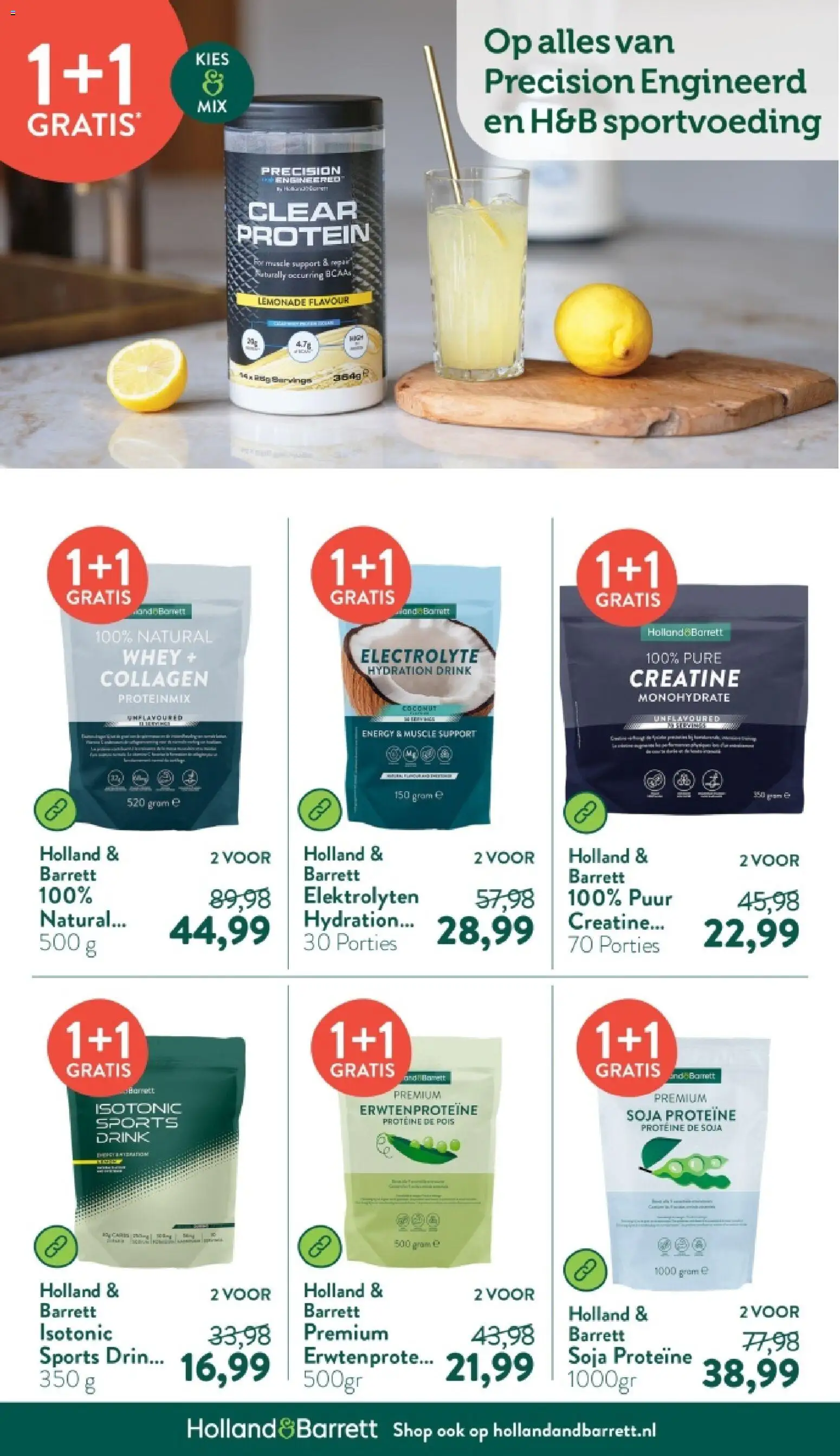 {H1} | Pagina: 22 | Producten: Whey