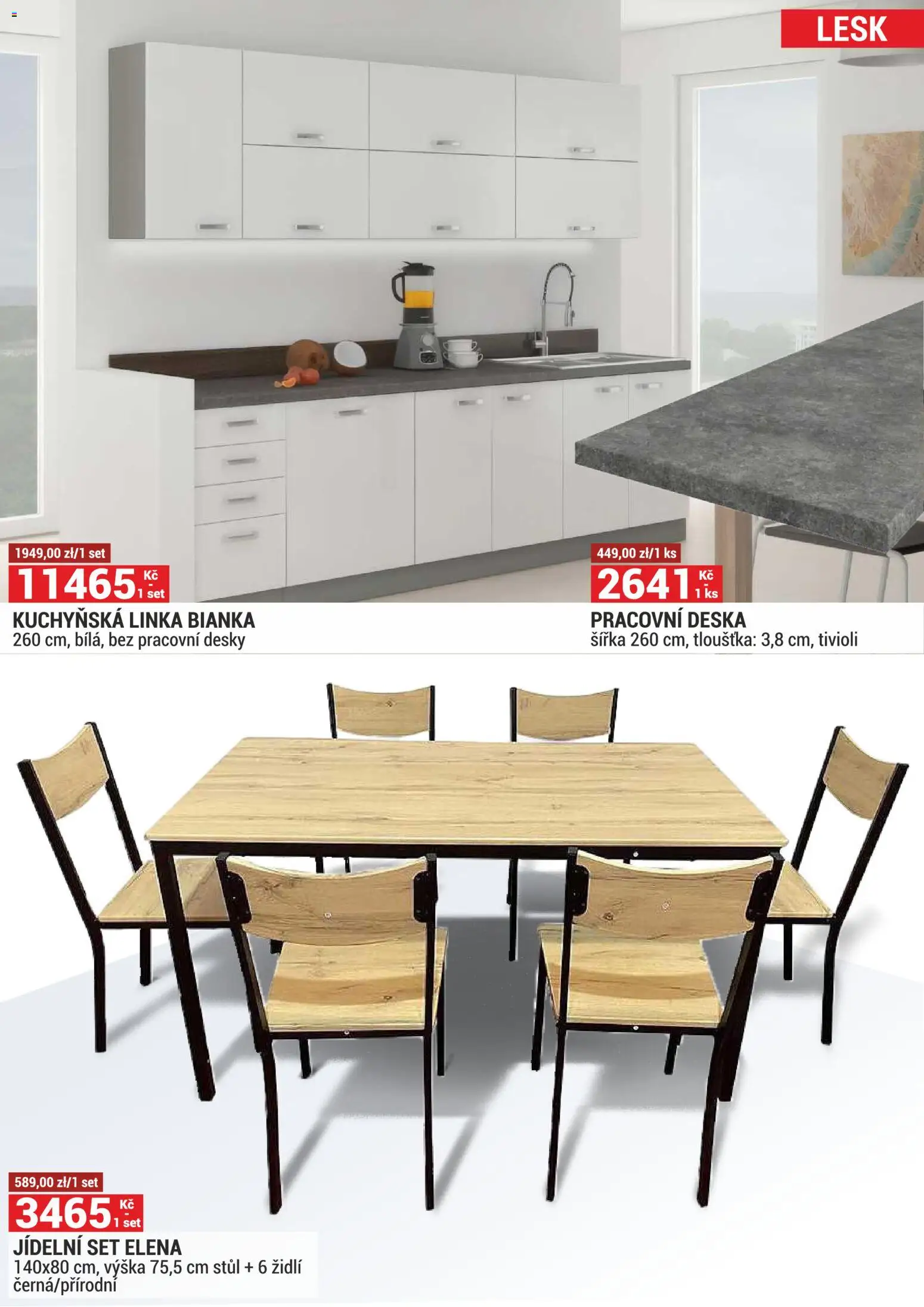 Merkury Market leták od 02.01.2026 | Strana: 11 | Produkty: Stůl, Kuchyňská linka, Pracovní deska, Desky