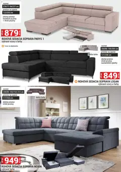 Merkury Market leták platný od 01.04.2026 | Strana: 21 | Produkty: Rohová sedacia súprava, Sedacia súprava