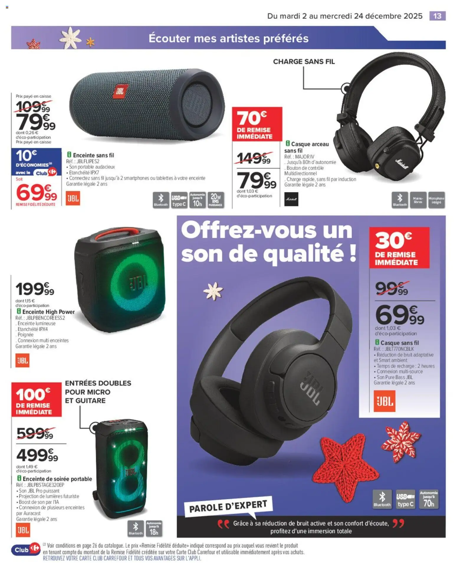 {H1} | Page: 15 | Produits: Microphone, Enceinte, Guitare, Portable