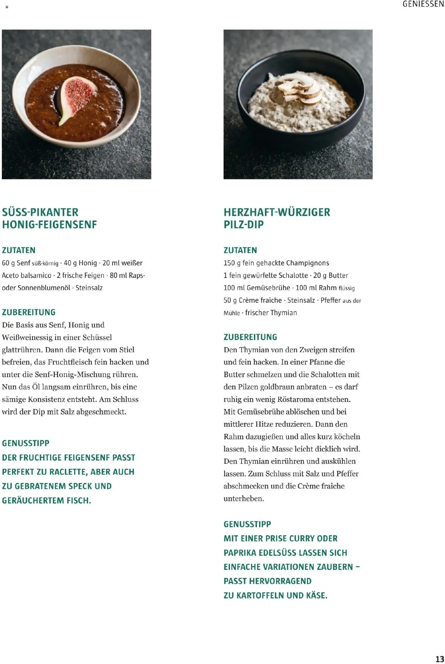 Sutterlüty B’sundrig Magazine gültig ab 17.11.2025 | Seite: 13 | Produkte: Salz, Pfeffer, Creme, Öl