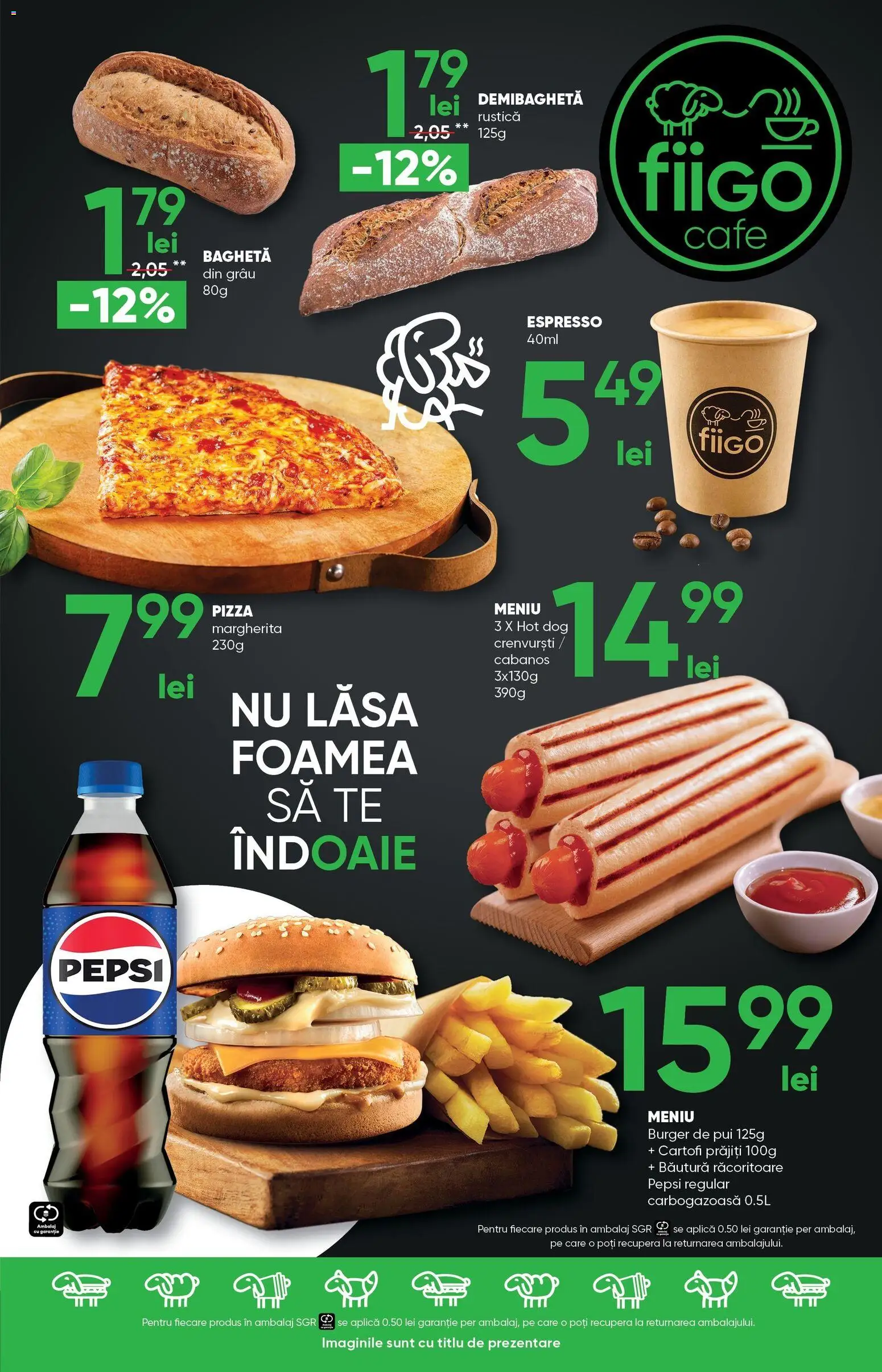 Noul catalog Profi – valabil de la 18.02.2026 | Pagină: 5 | Produse: Hacıyatmaz Kedi Oyuncağı, Pizza, Burger, Cartofi