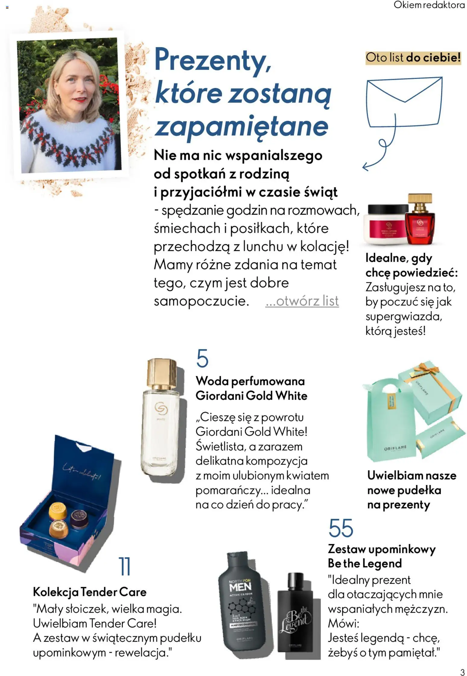 Oriflame Katalog 17 2025 od 03.12.2025 | Strona: 3 | Produkty: Woda