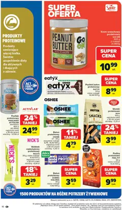 Pogląd oferty "Carrefour Gazetka - Act for food" - ważna od 03.11.2025 | Strona: 16 | Produkty: Krem orzechowy, Praliny, Słomki, Krem