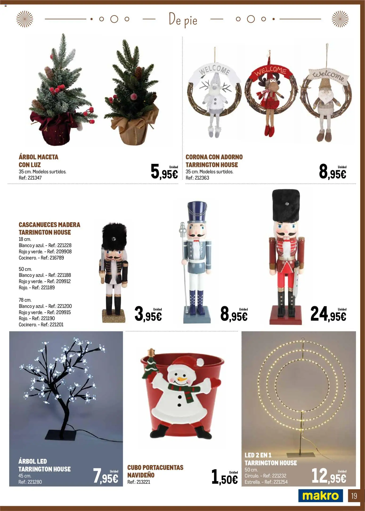 Makro - Decoracion Navidad Península │ válido desde el 03.11.2025 | Página: 19 | Productos: Maceta