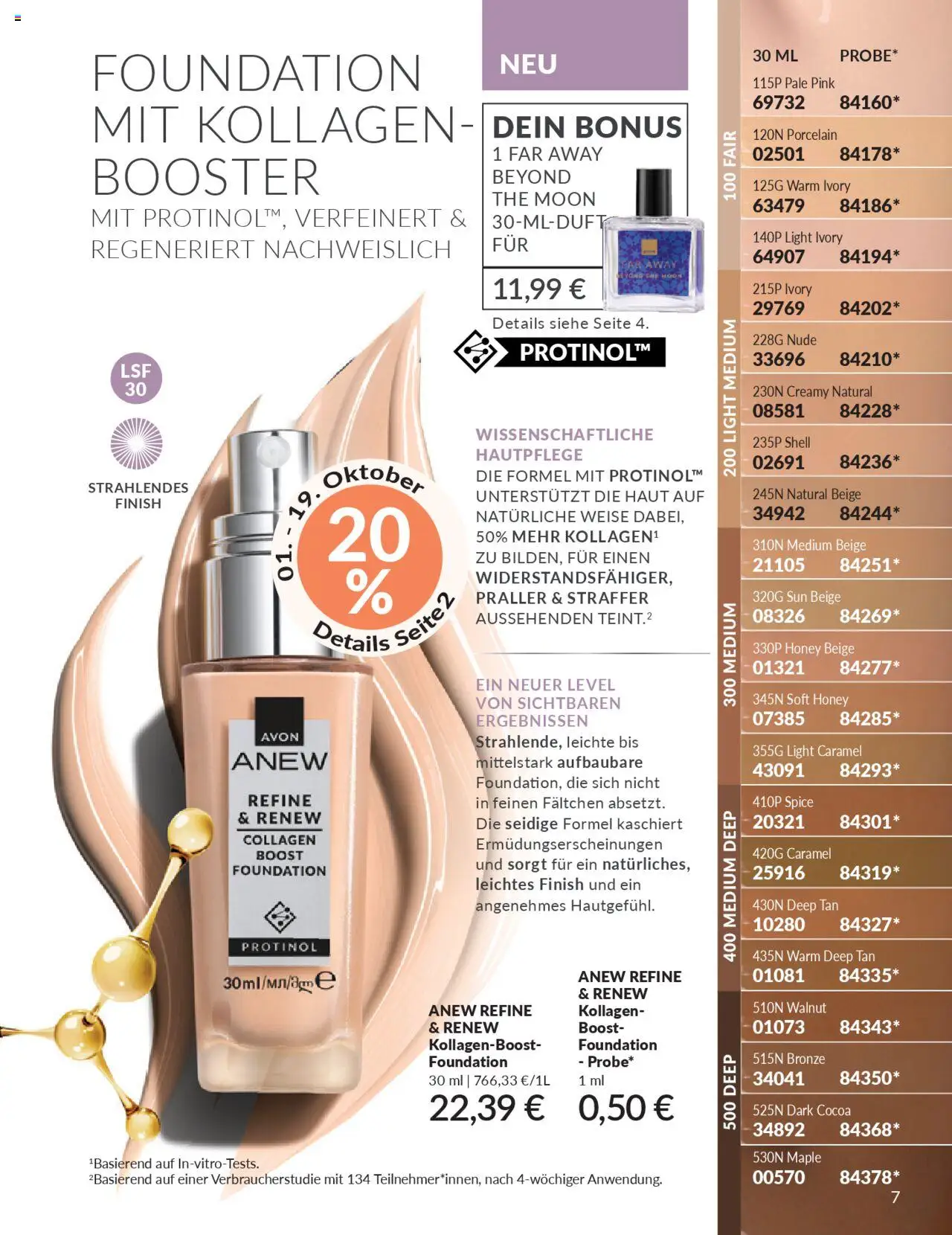 AVON Katalog Oktober 2025 – gültig ab 01.10.2025 | Seite: 9 | Produkte: Finish, Foundation