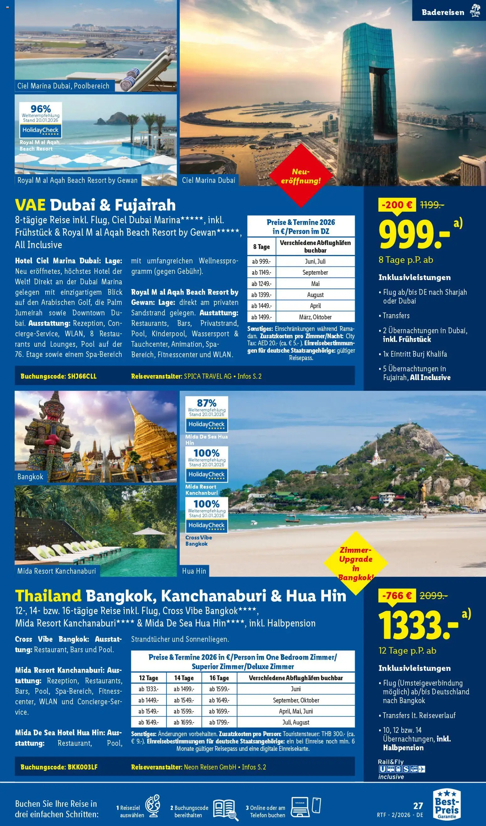 Lidl Reisen Prospekt 	 – gültig ab 14.02.2026 | Seite: 27 | Produkte: Rama, Telefon