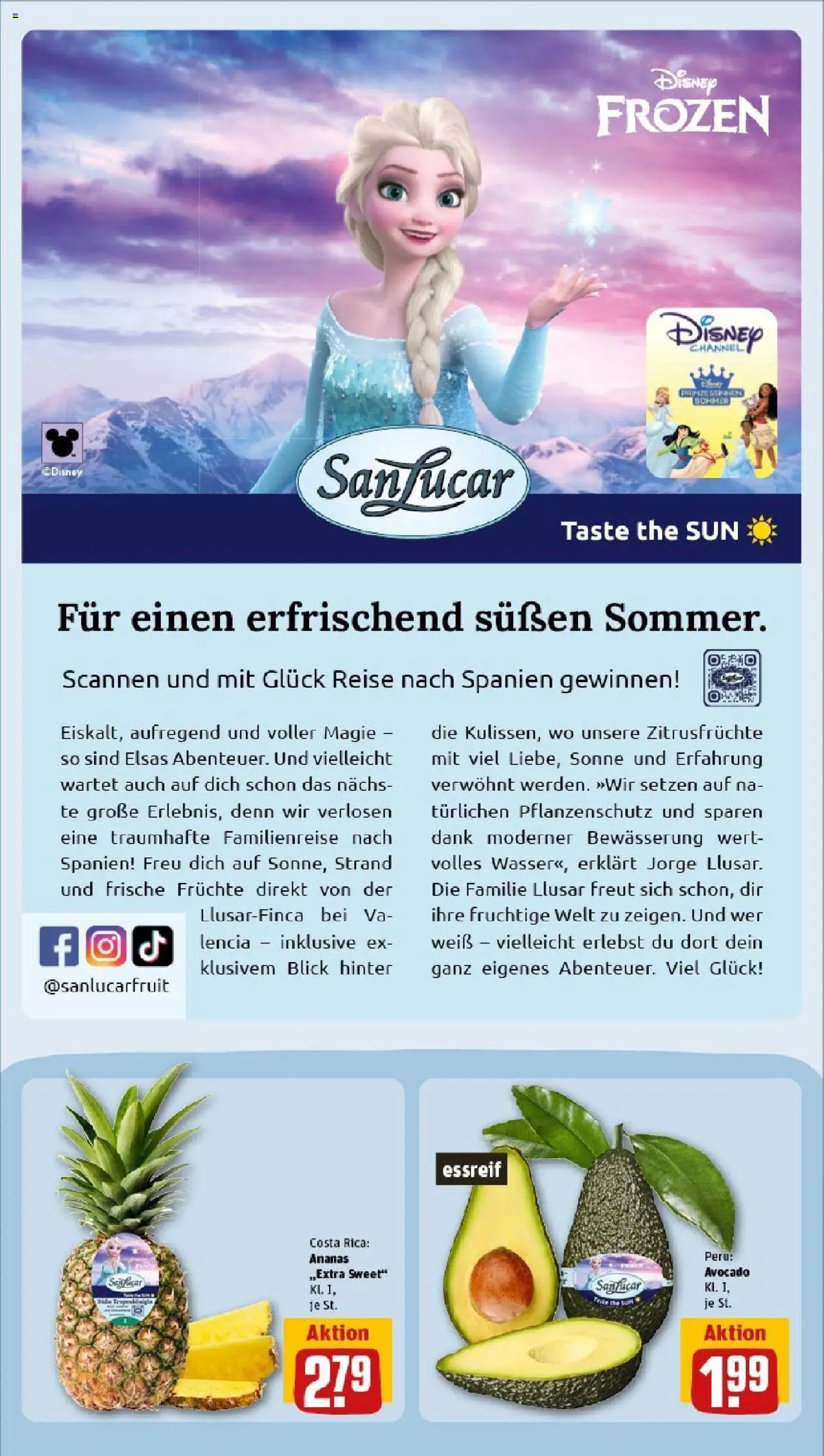 Rewe prospekt Ilvesheim	 - gültig ab dem 15.06.2025 | Seite: 9 | Produkte: Ananas, Avocado
